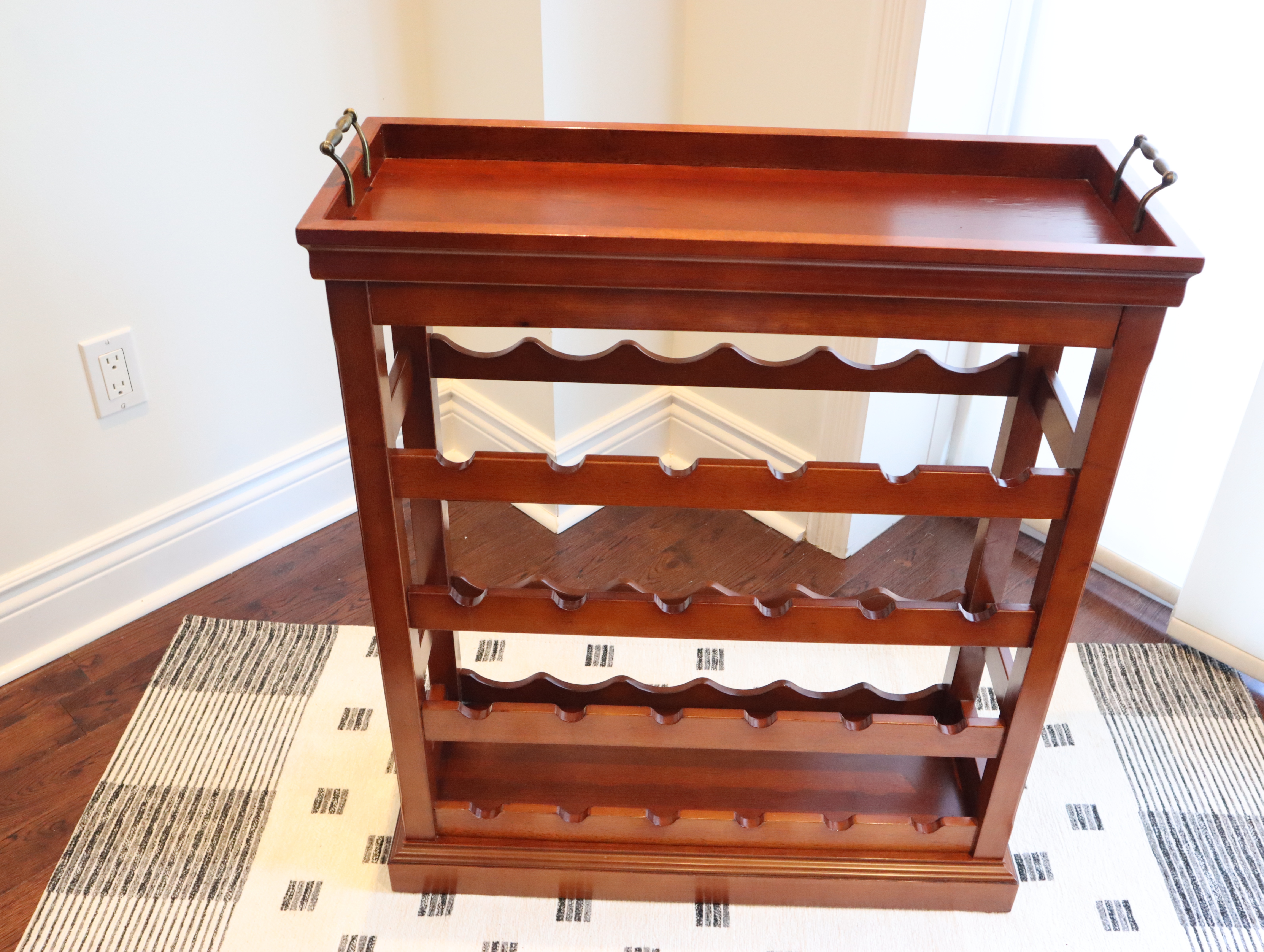 Bombay Furniture Co. Wine Rack with Removeable Tray - photo 4