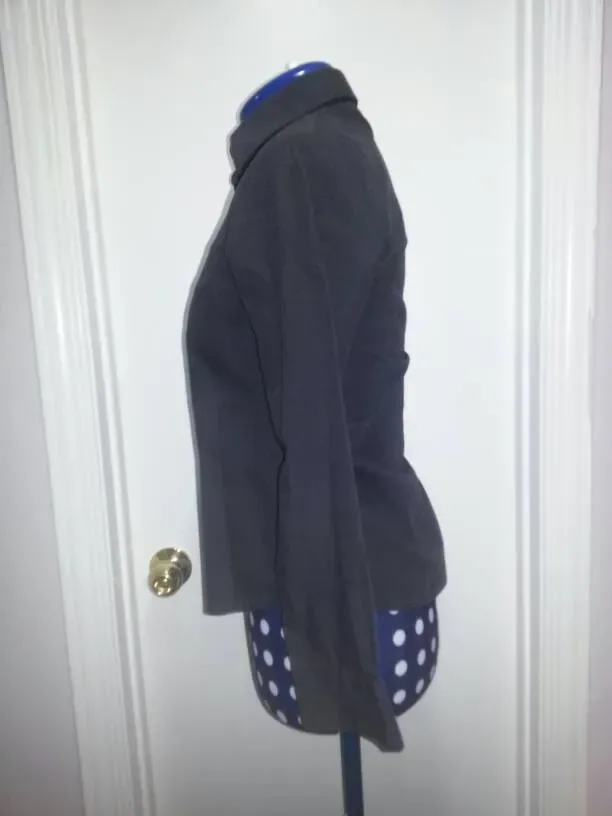 Long Sleeved Grey/Black Shirt - Chic Chic (Size Small) - photo 2