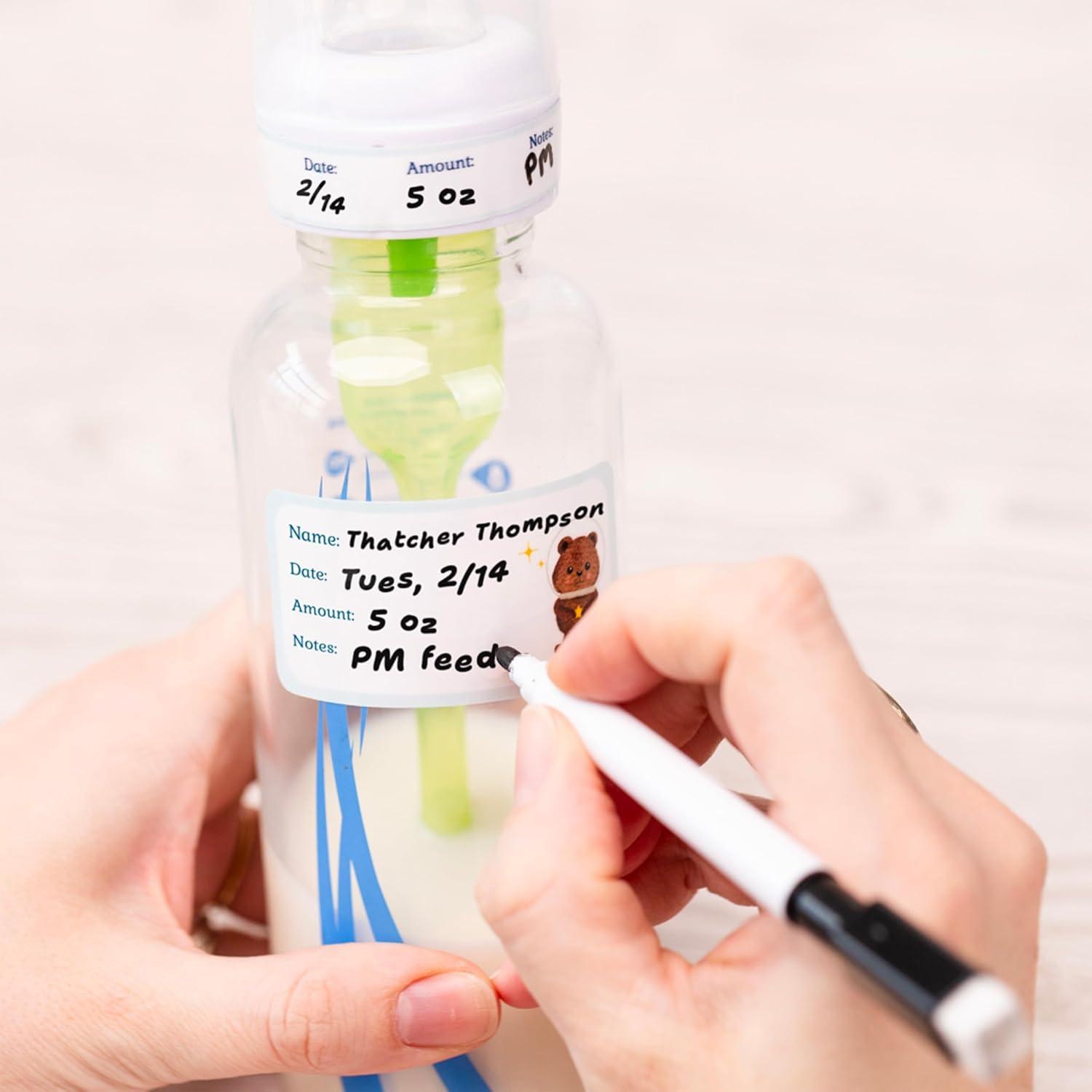 Mabel’s Labels Baby Bottle Labels – 24 Customizable - photo 2