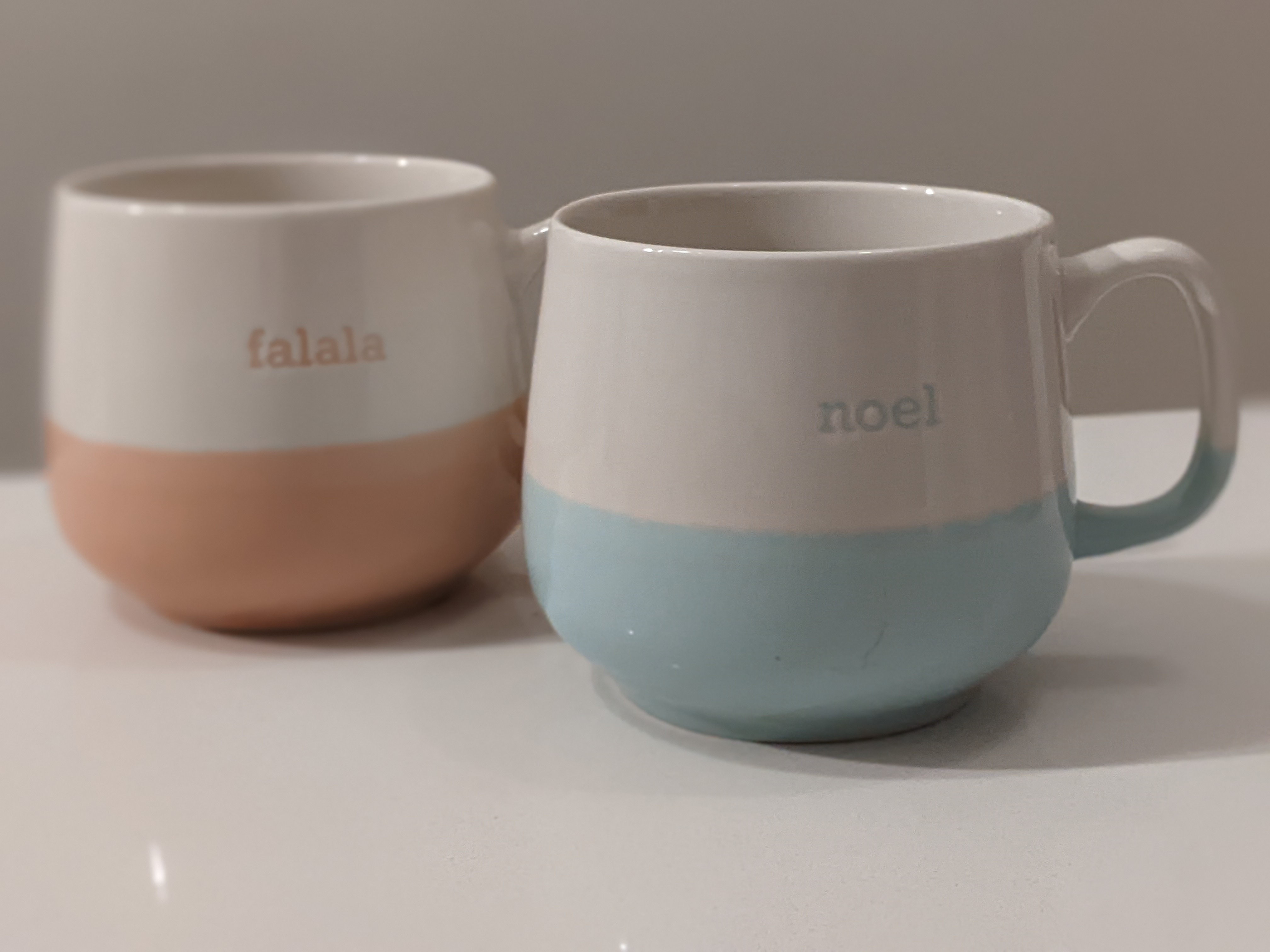 Set of 2 "Falala & Noel" Mugs