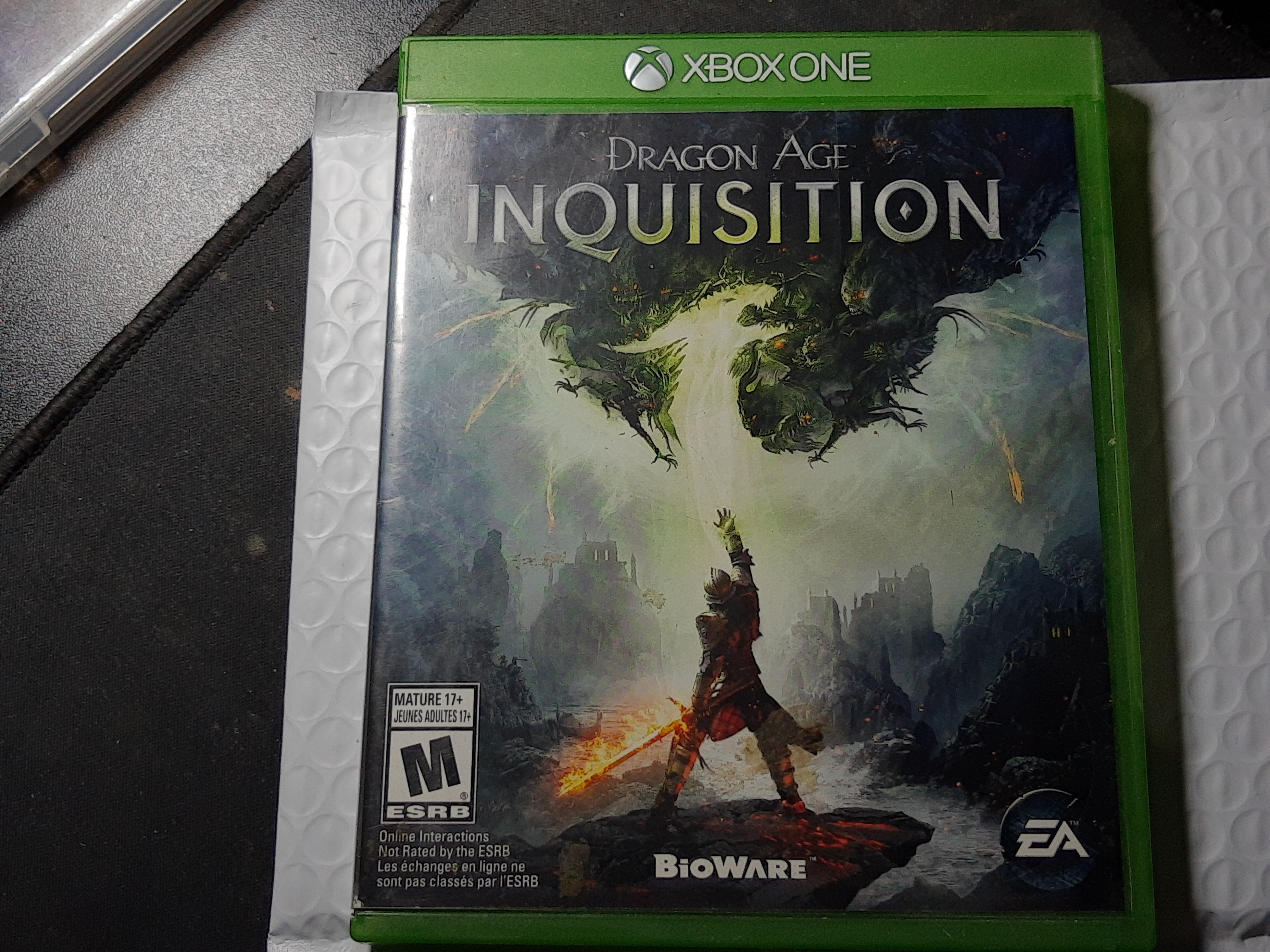 Dragon Age Inquisition, (Microsoft Xbox One, 2014) No Manual