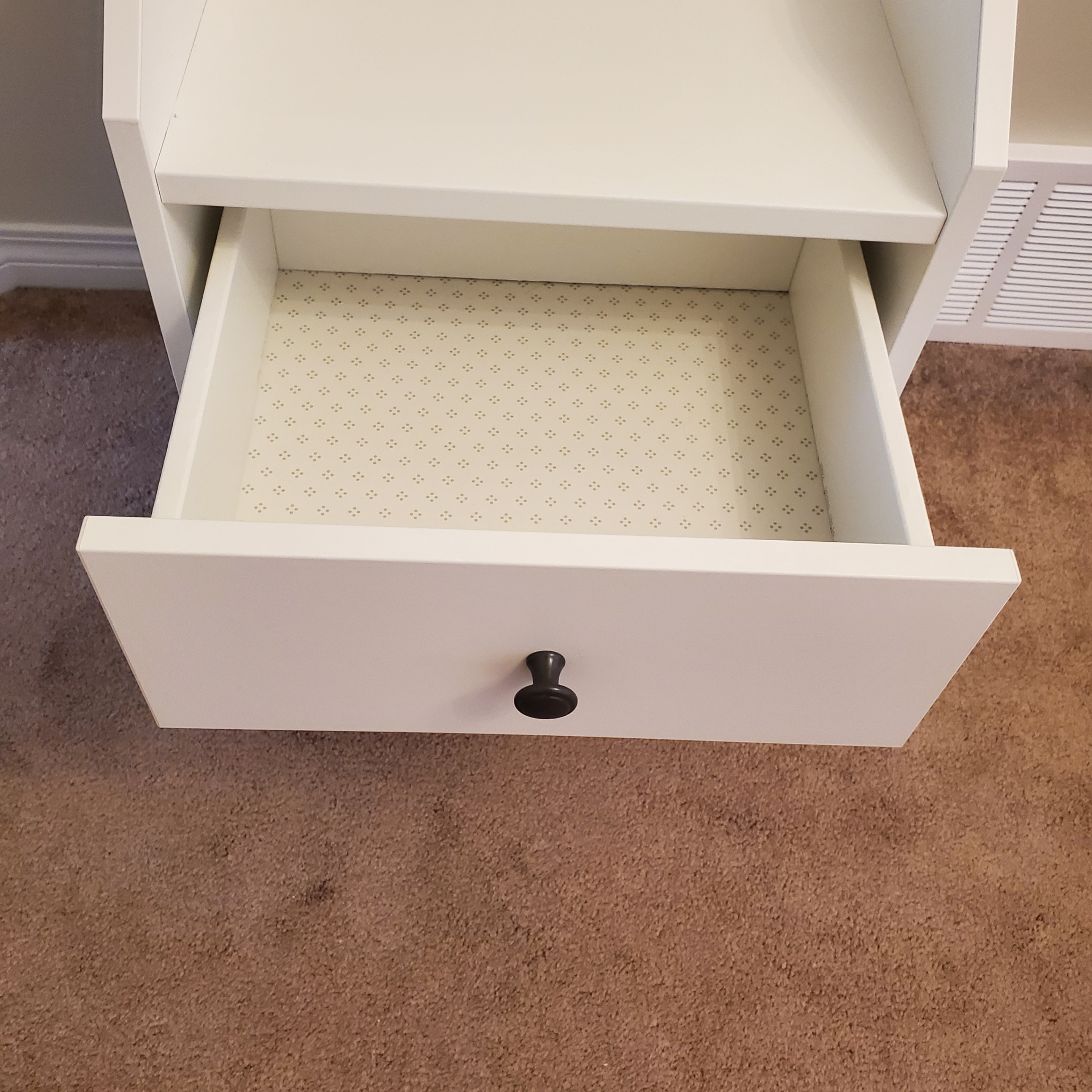 White Nightstand / bedside table (Brand new) - photo 5