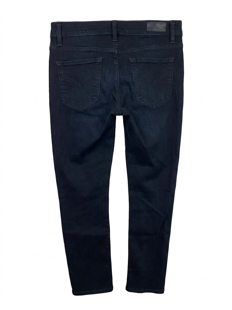 Kenneth Cole Reaction Black Skinny Jeans Zipper Pocket 12 - photo 2