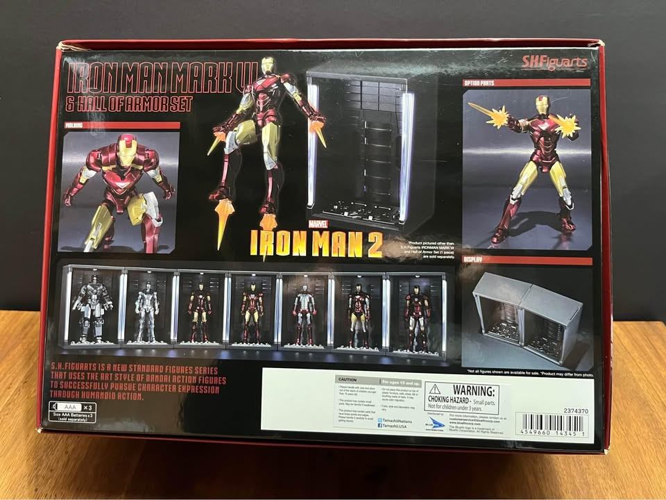 S.H.Figuarts - Iron Man 2 - Iron Man Mark VI & Hall of Armor Set - photo 4