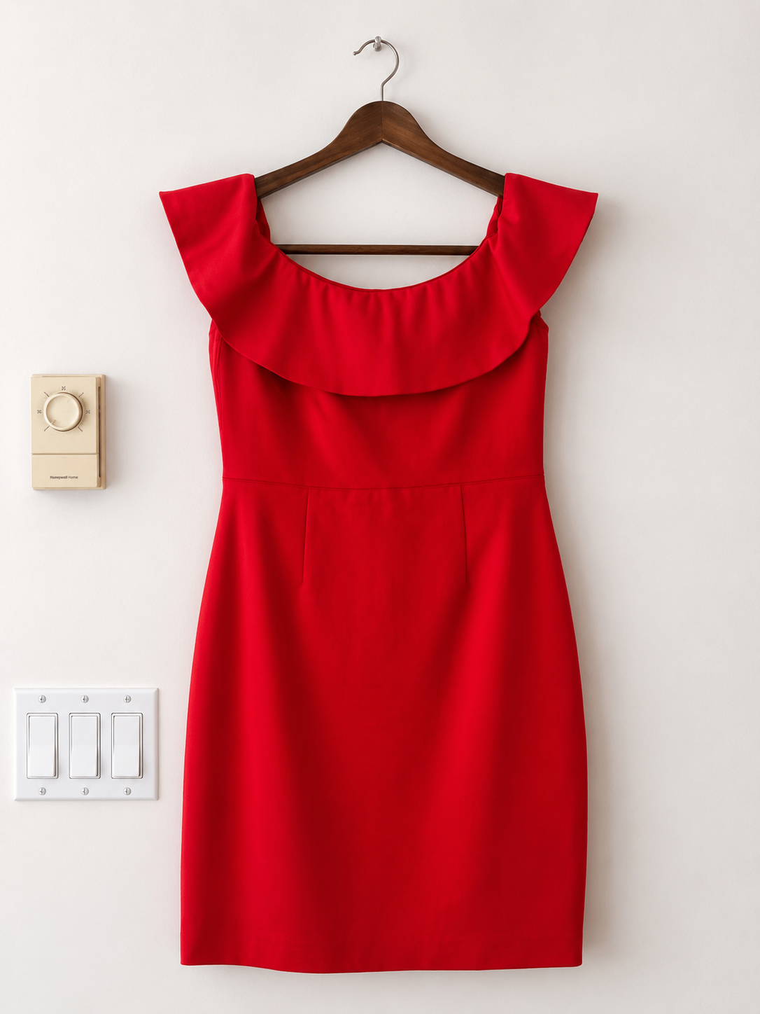Aritzia Mini Red Dress