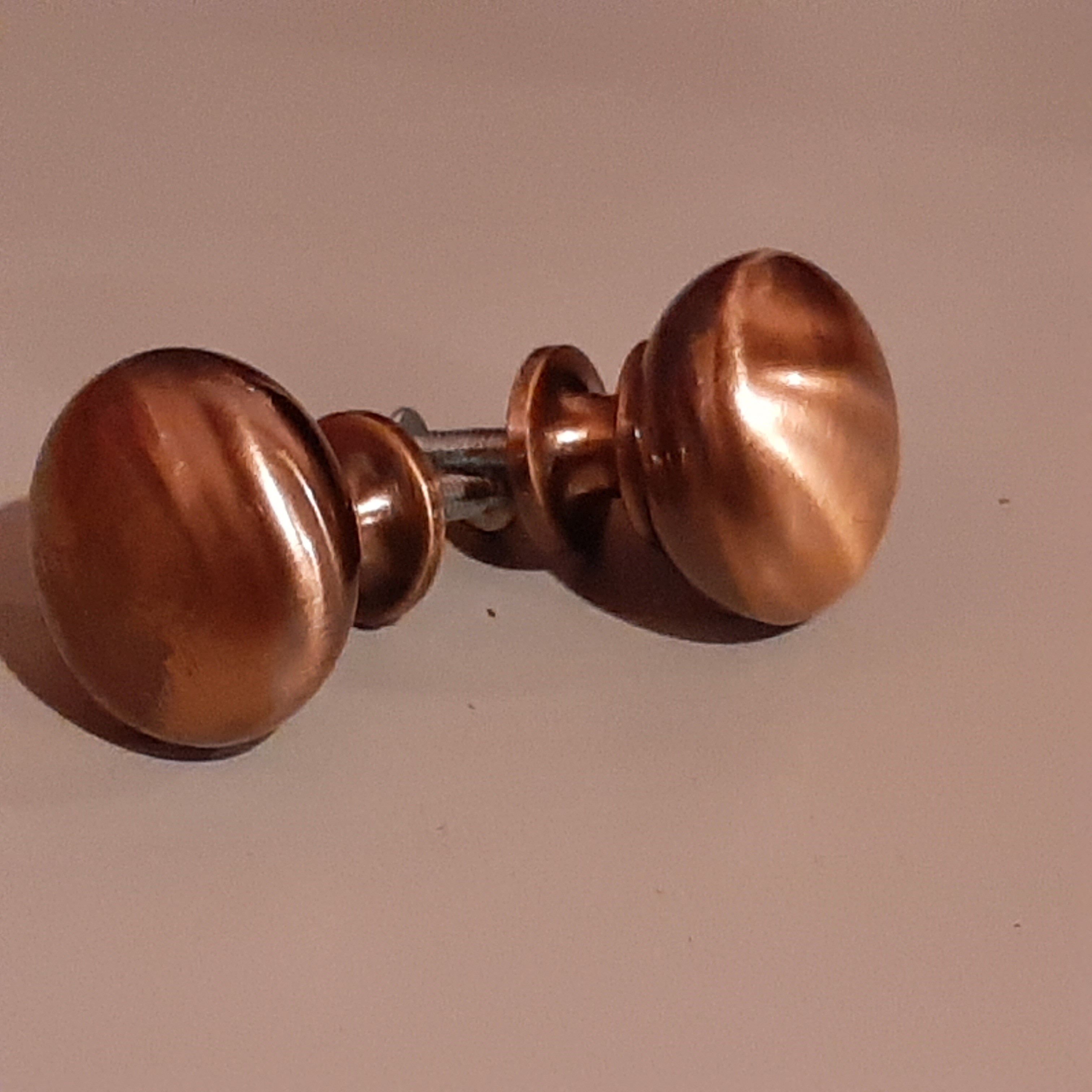 Copper Finish Drawer Knobs (2-Pack) - photo 2
