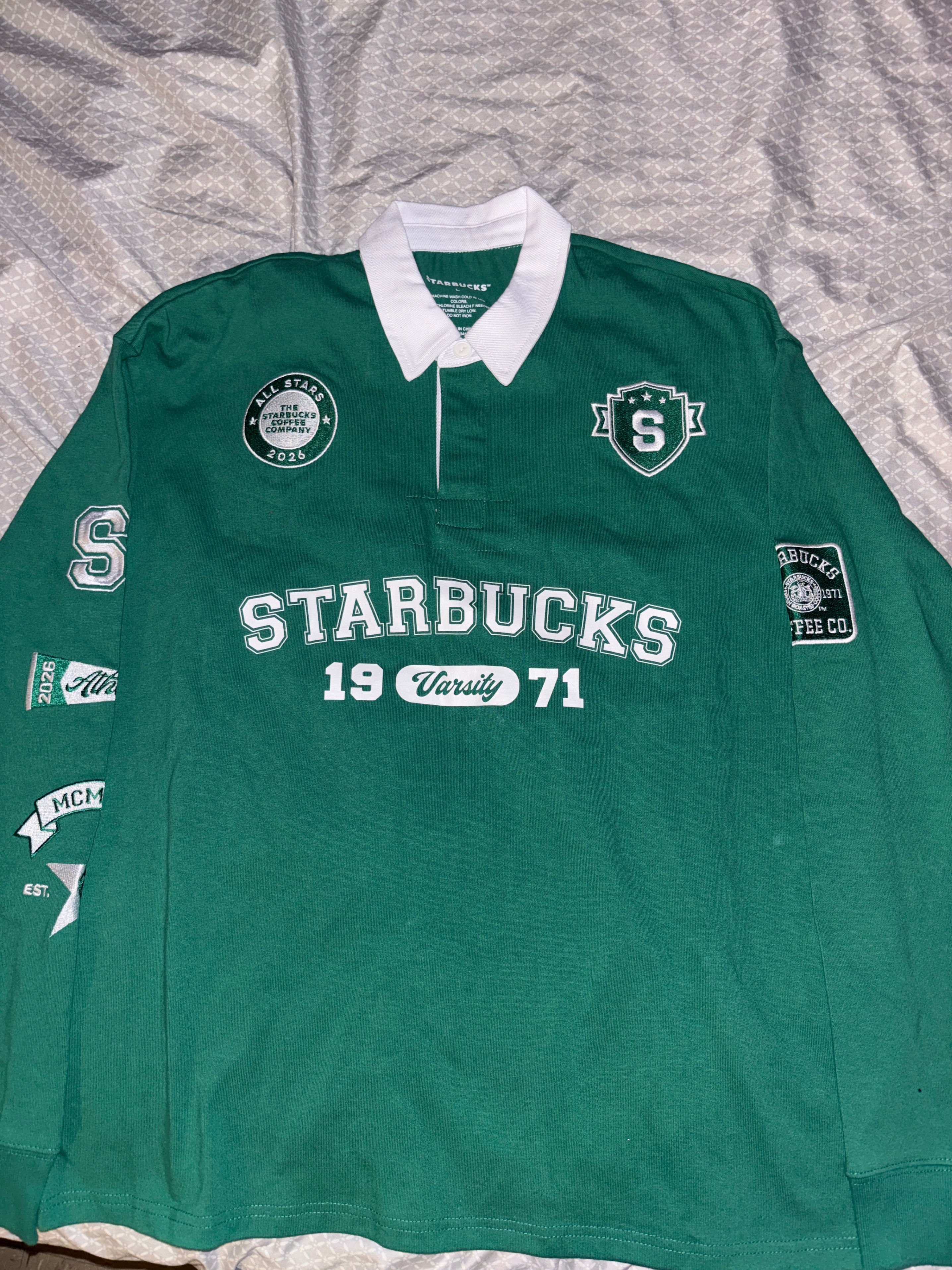 Starbucks X Fanatics Fest Rugby Shirt