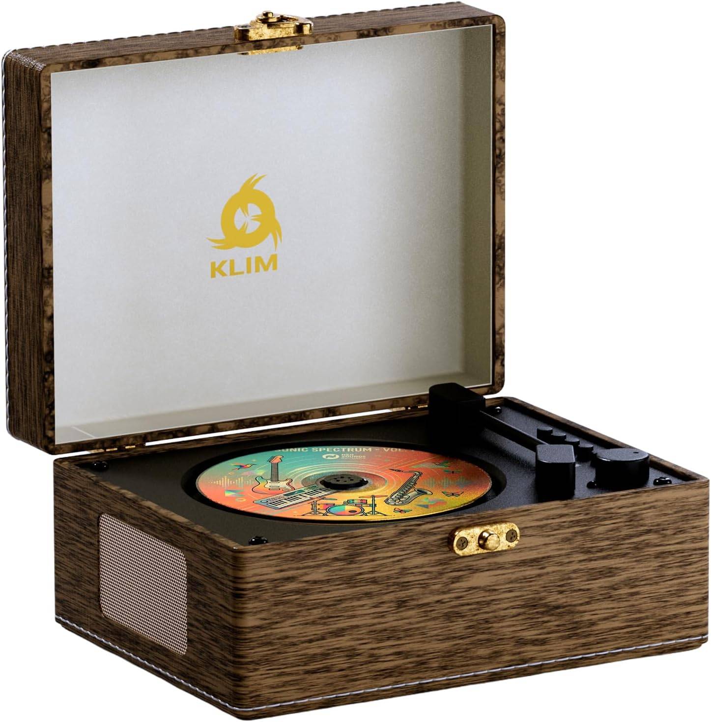 Retro CD Player – Vintage Style CD Player with Speakers