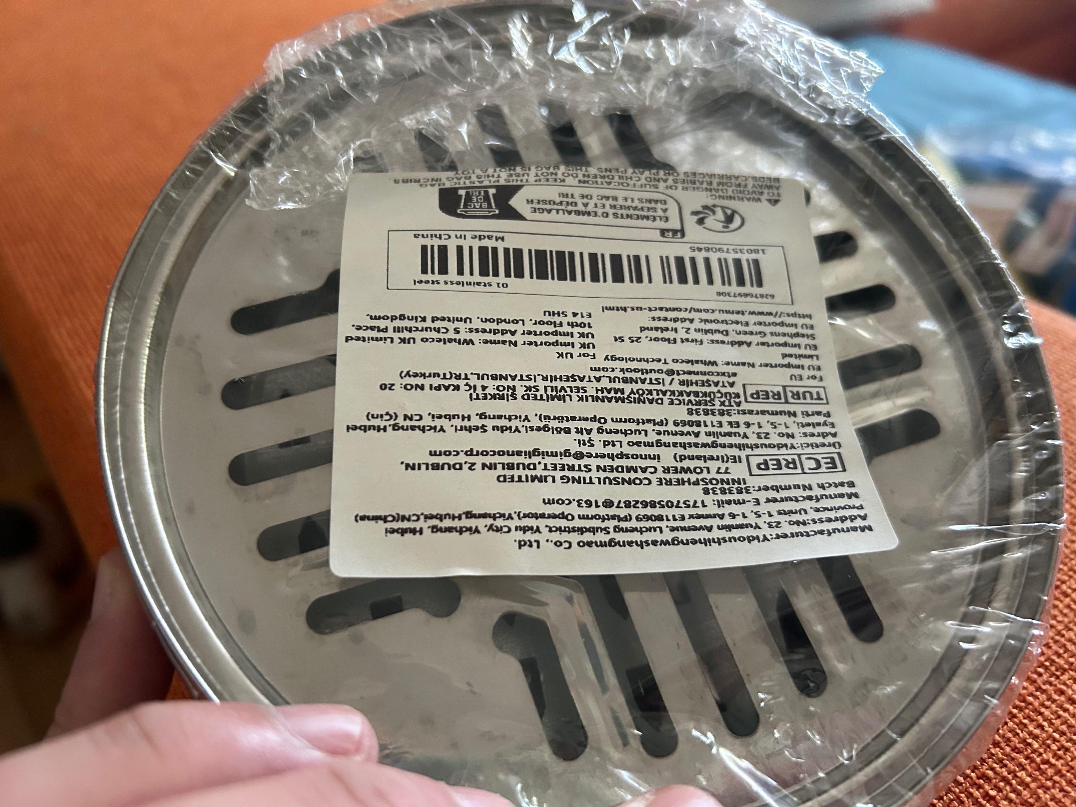 Stainless Steel Mosquito Coil Holder - photo 2
