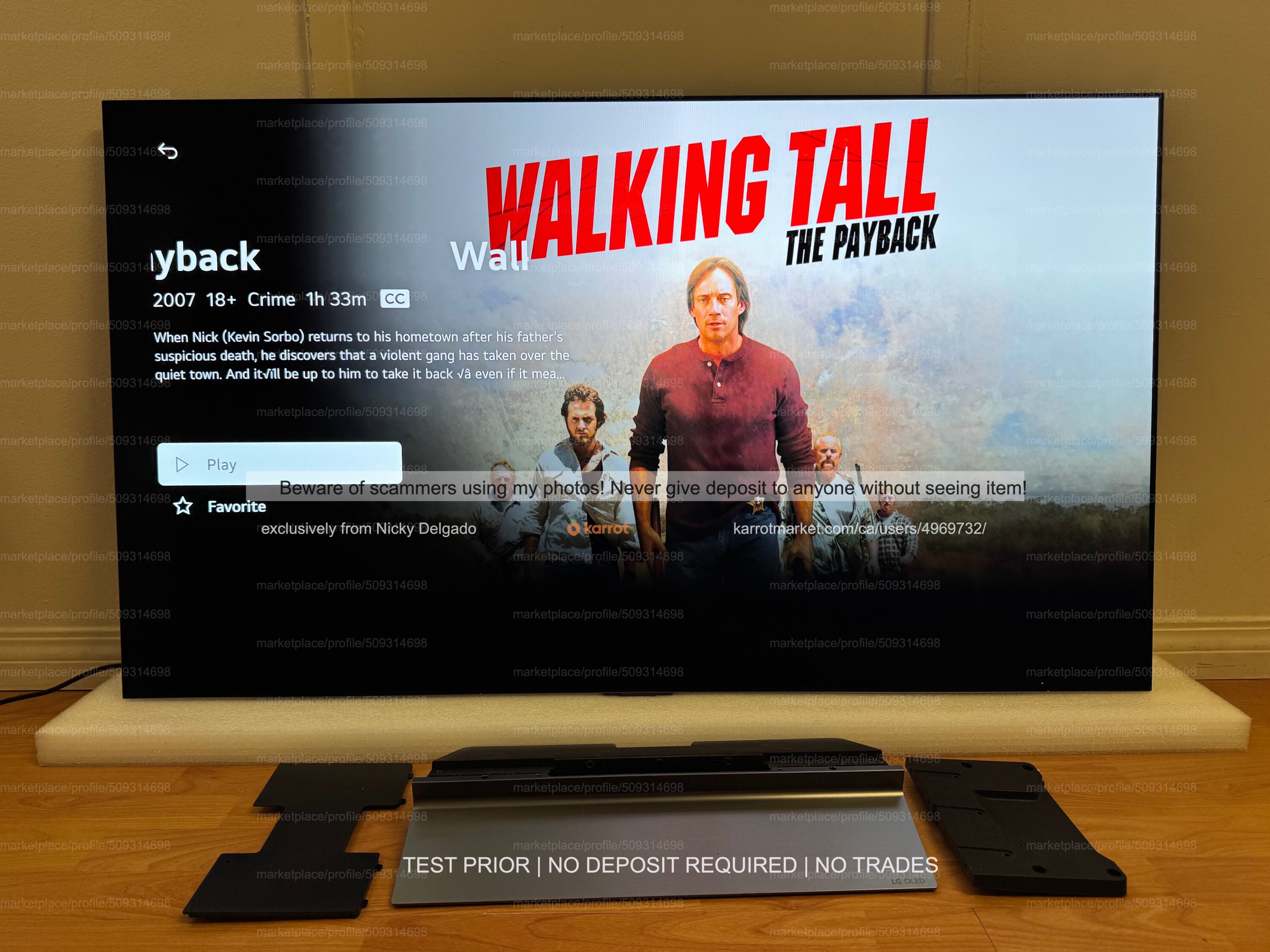 LG 55" C5 OLED evo 4K 144Hz HDR Smart TV with Warranty - photo 4