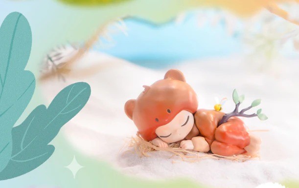 Sleep Forest Fairies "Winter Bear" Blind Box figure