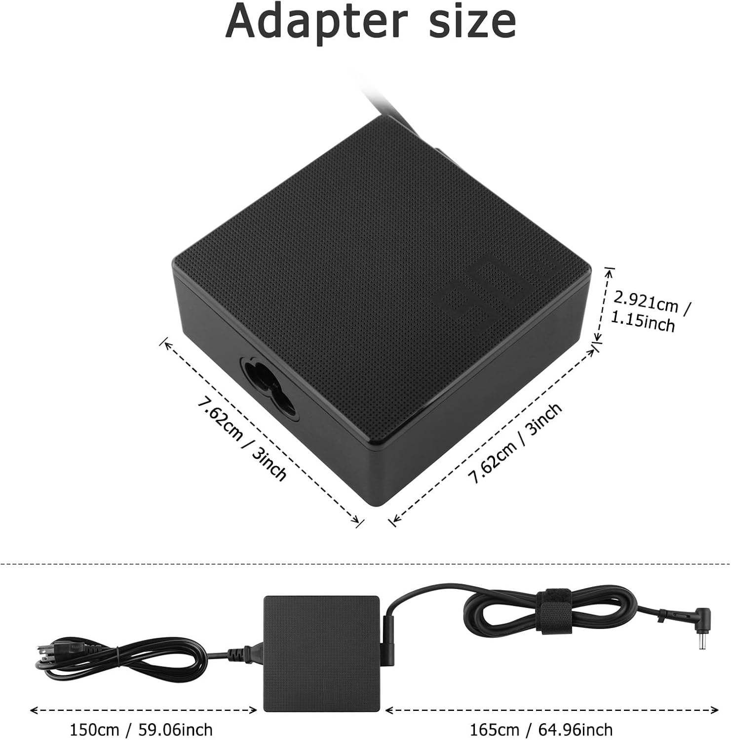 90W AC Adapter Charger for ASUS  | 19V 4.74A | 5.5mm x 2.5mm - photo 4