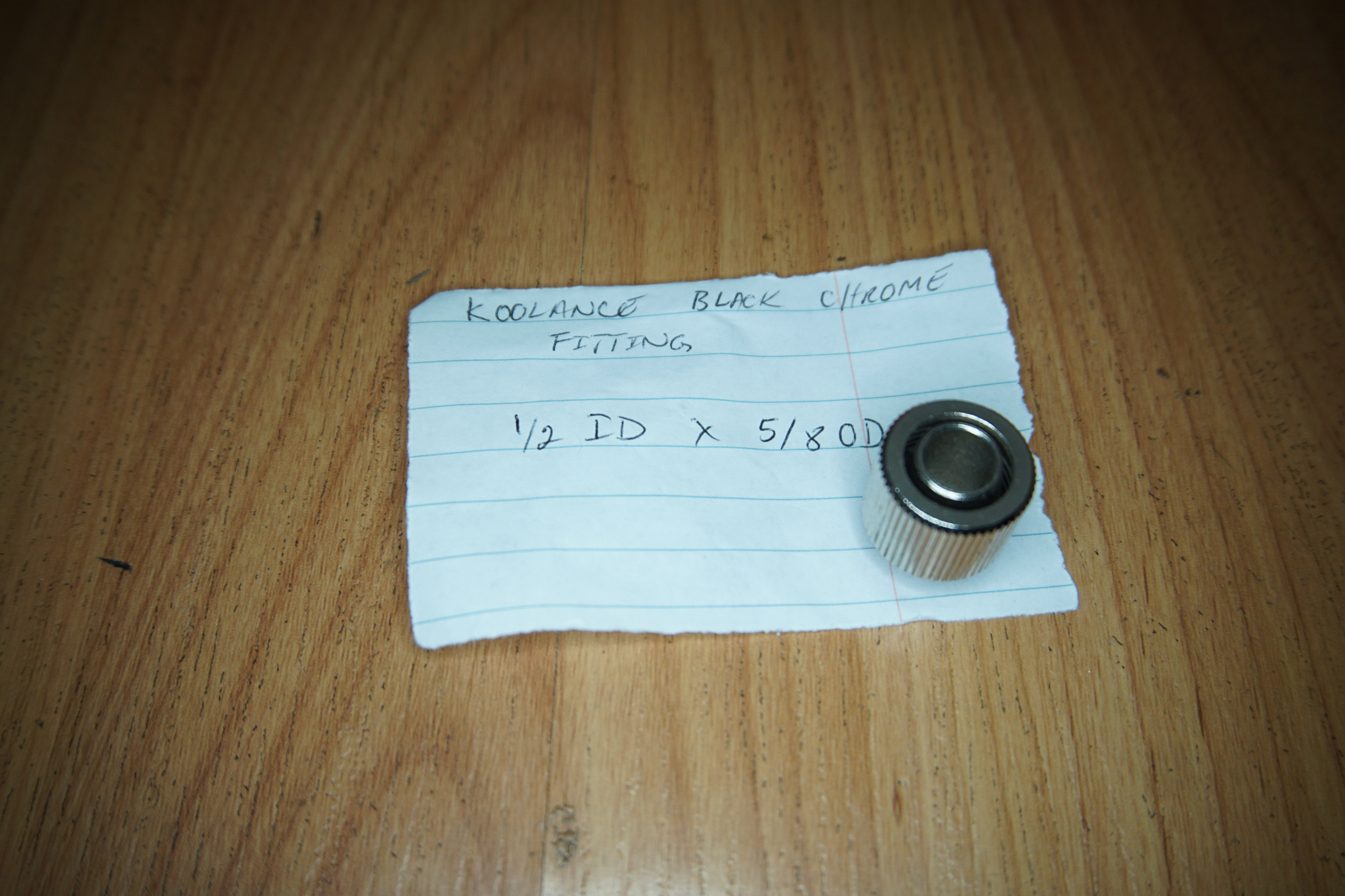 1/2 ID x 5/8 OD water cooling fittings - photo 2