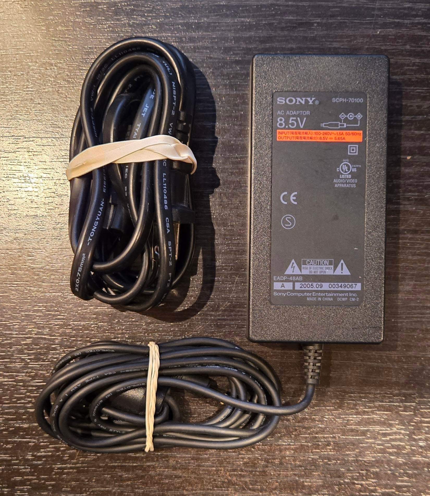 Genuine Sony PS2 Playstation 2 slim power supply