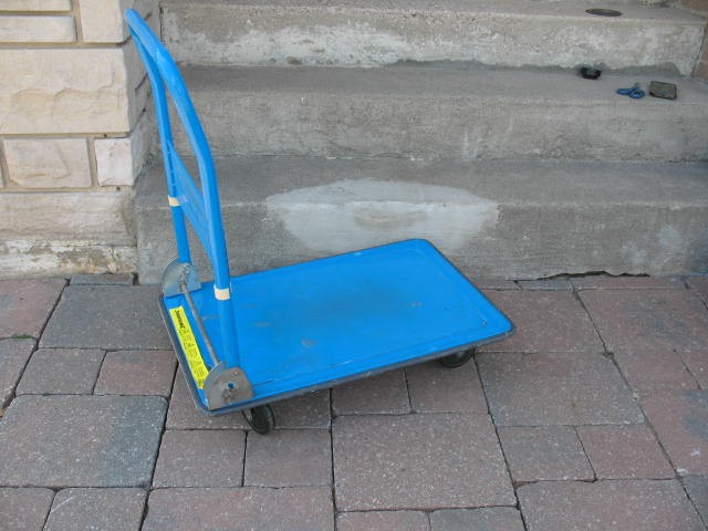 Folding Portable Collapsible Dolly Cart with Wheels, LIKE NEW - photo 2