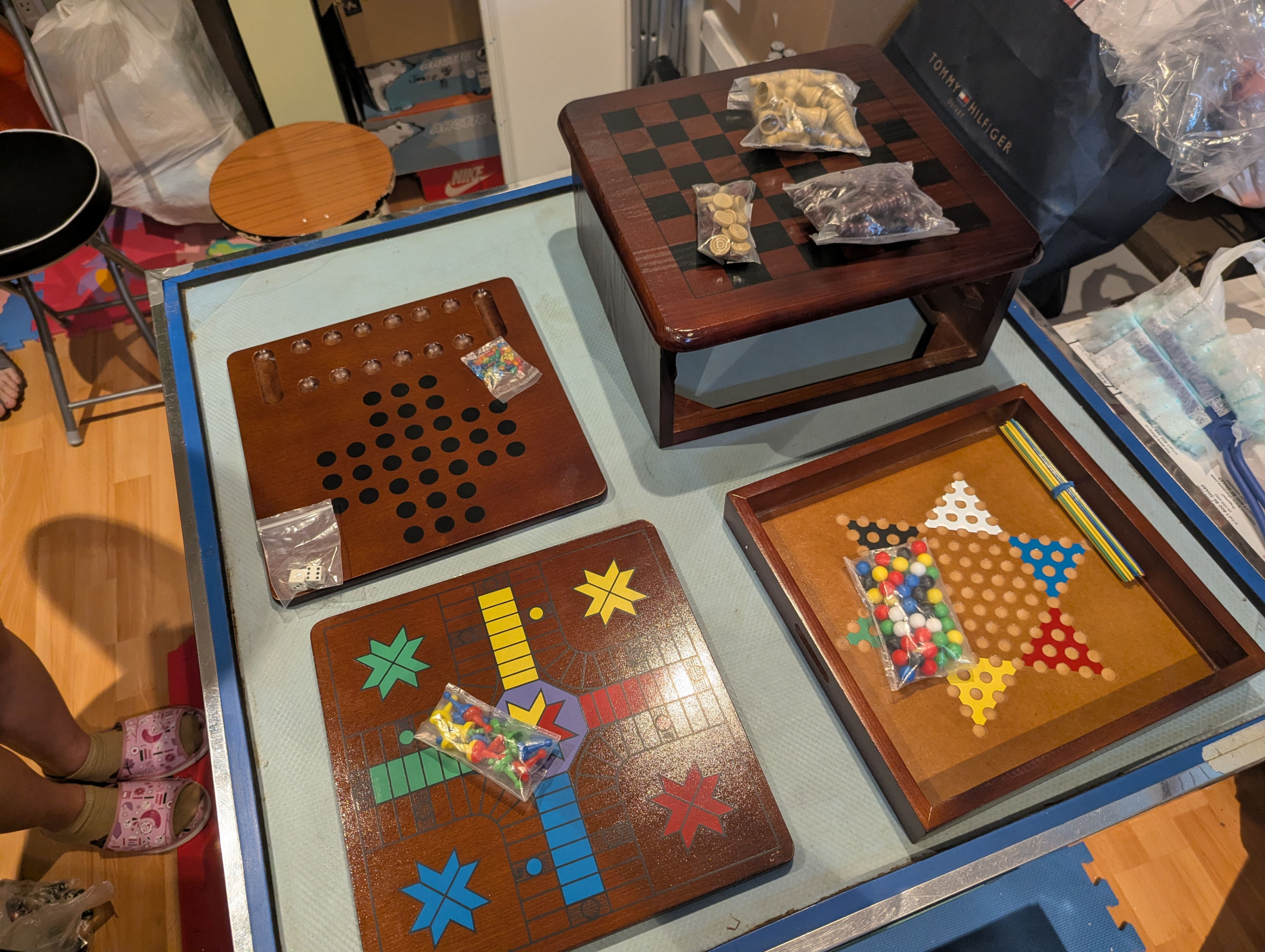Wood Game House with 11 Games - photo 4