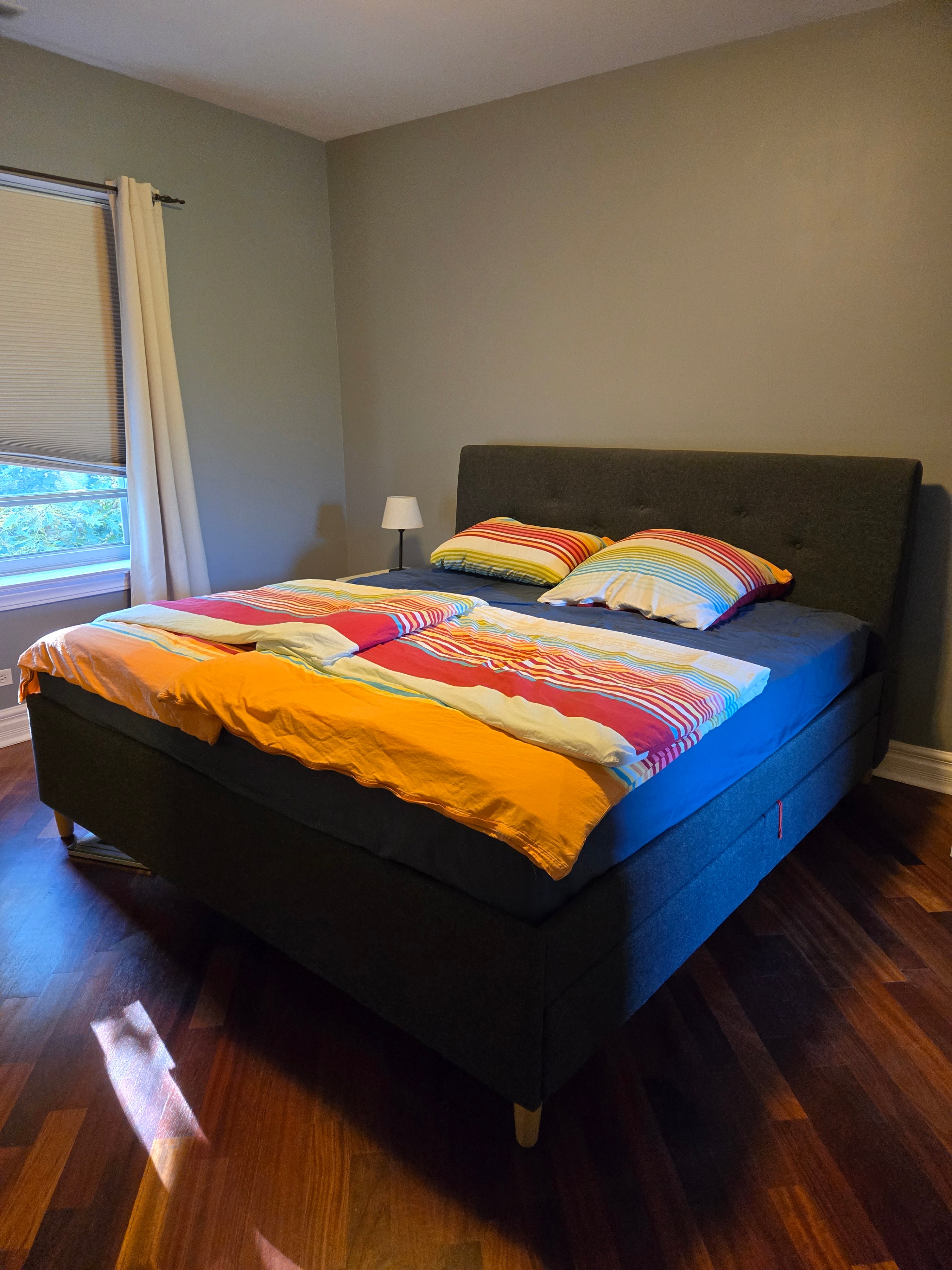 IKEA IDANÄS Bed Frame + Mattress