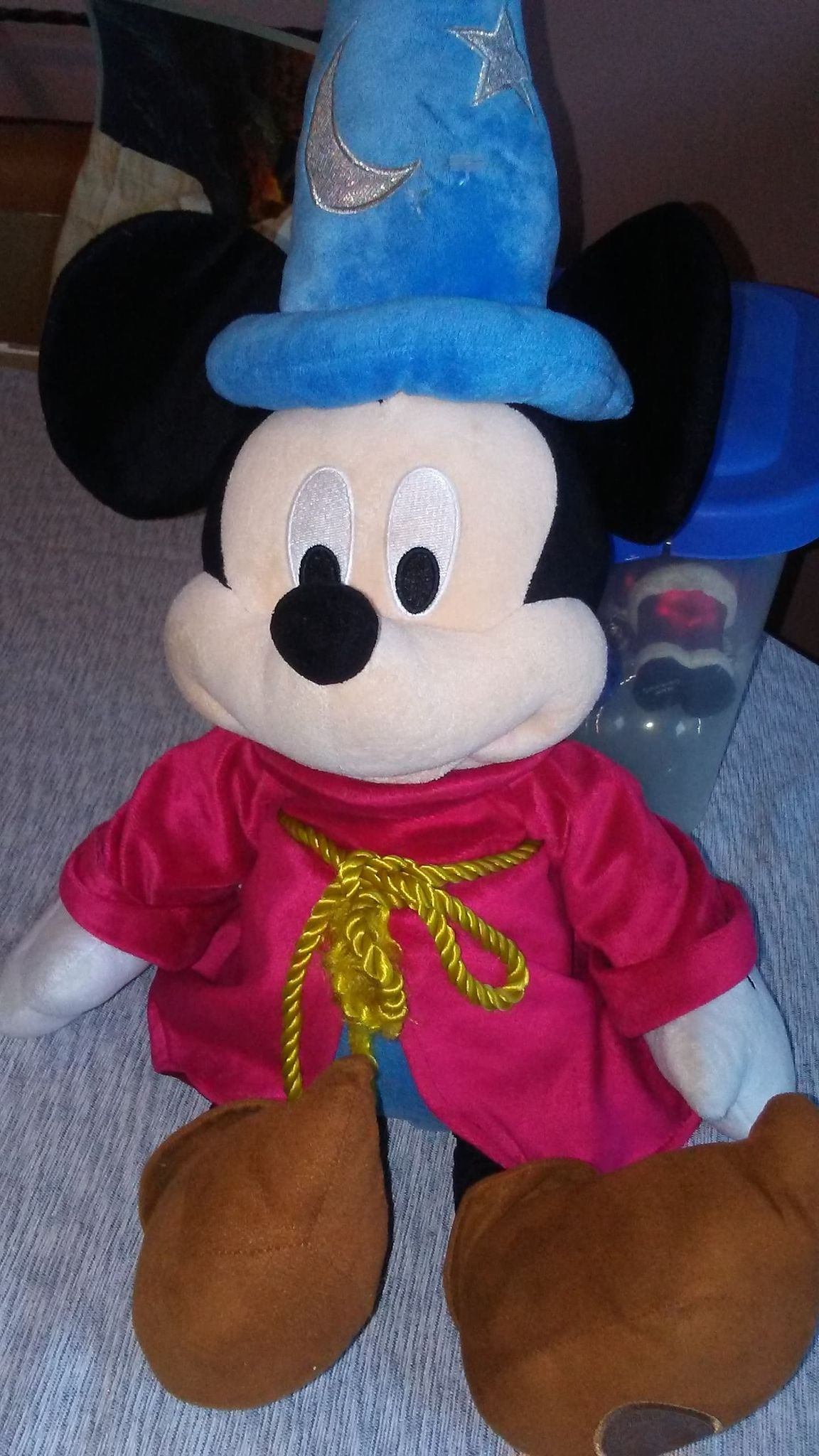 Disney Sorcerer Mickey Mouse Plush Fantasia Disney Store - 23 In - photo 2
