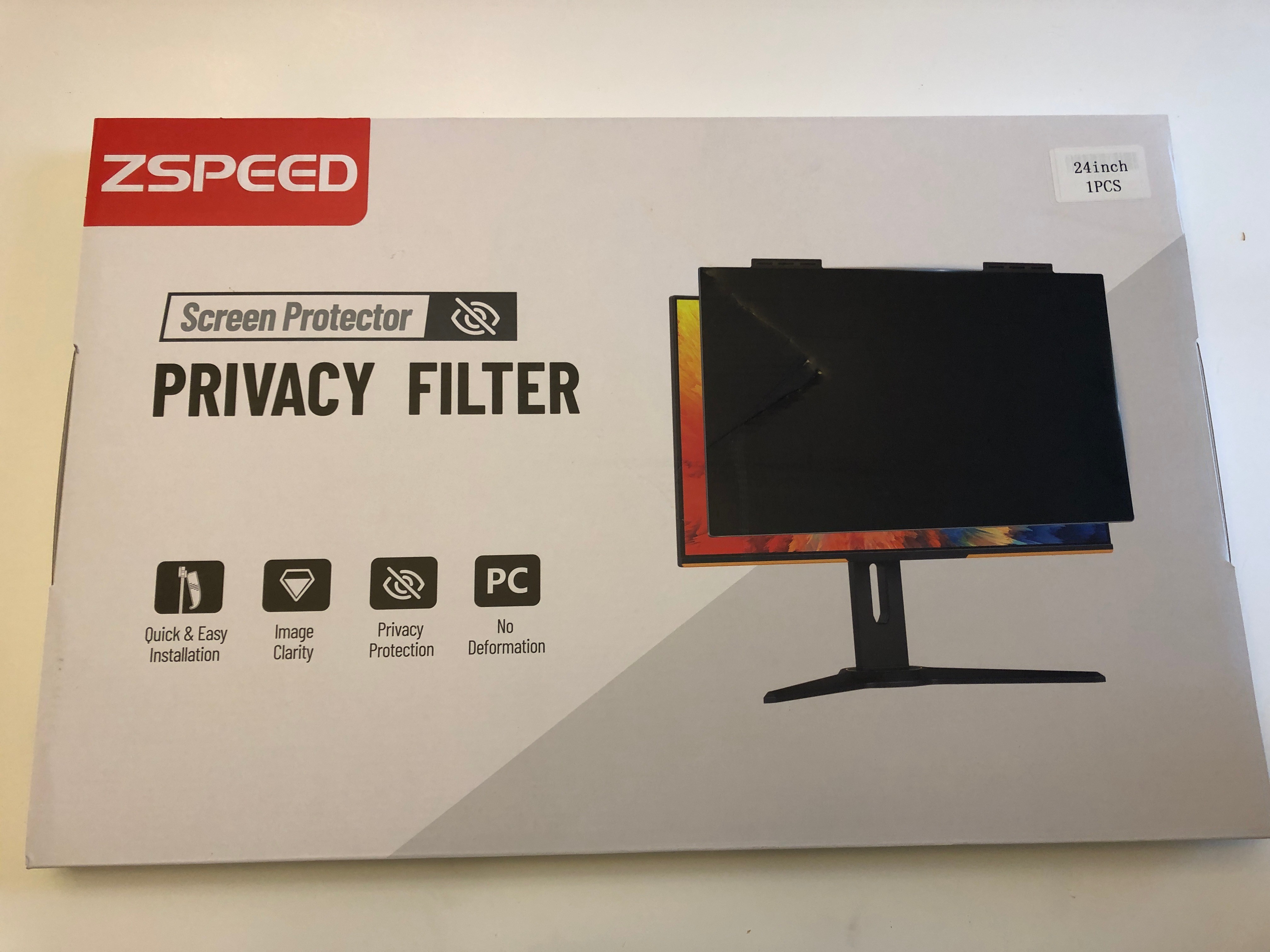 Privacy Filter Screen Protector 24 inch