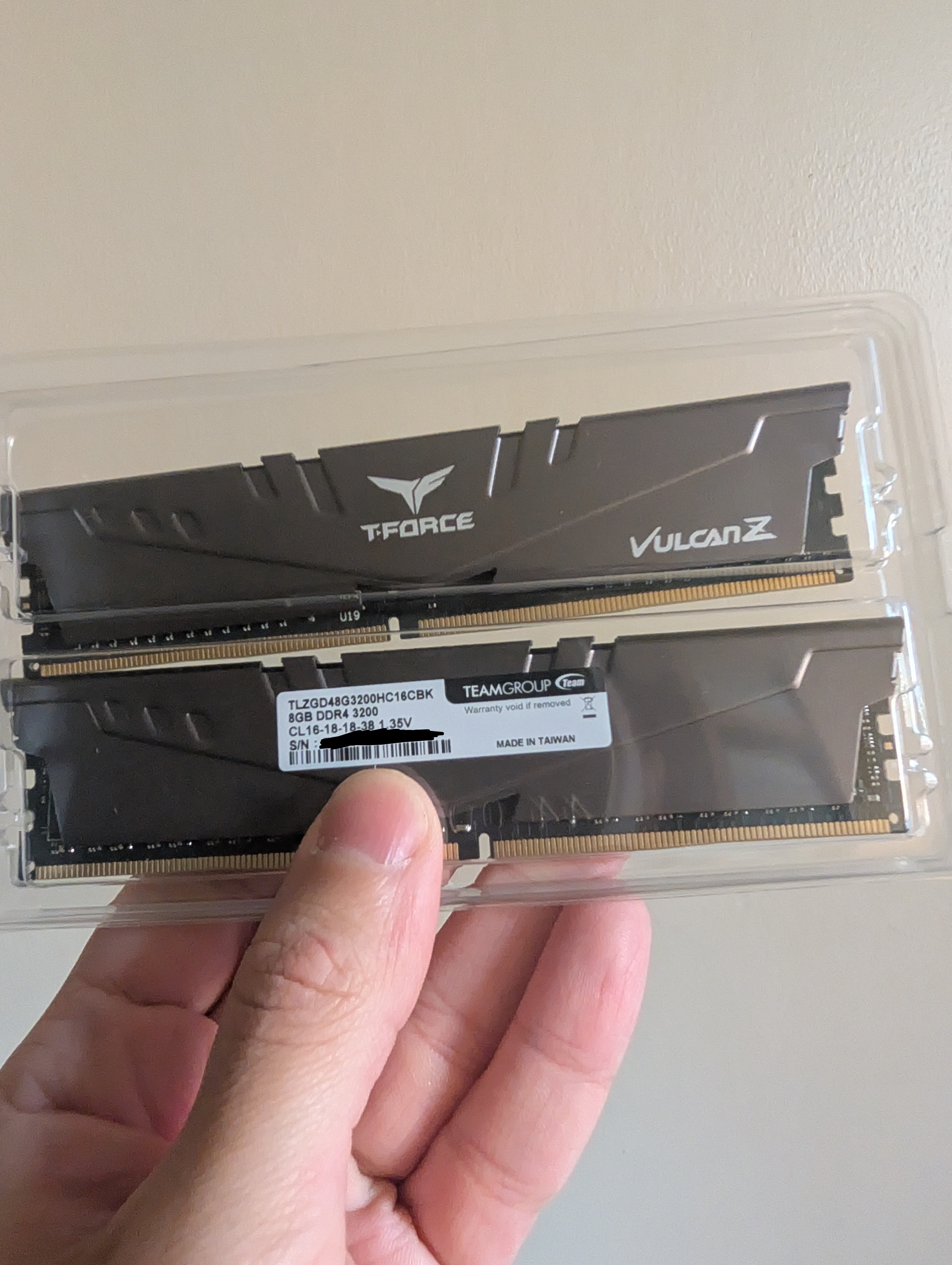 T-Force Vulcan 16GB (2x8GB) RAM DDR4 3200MHz - Memory - photo 2