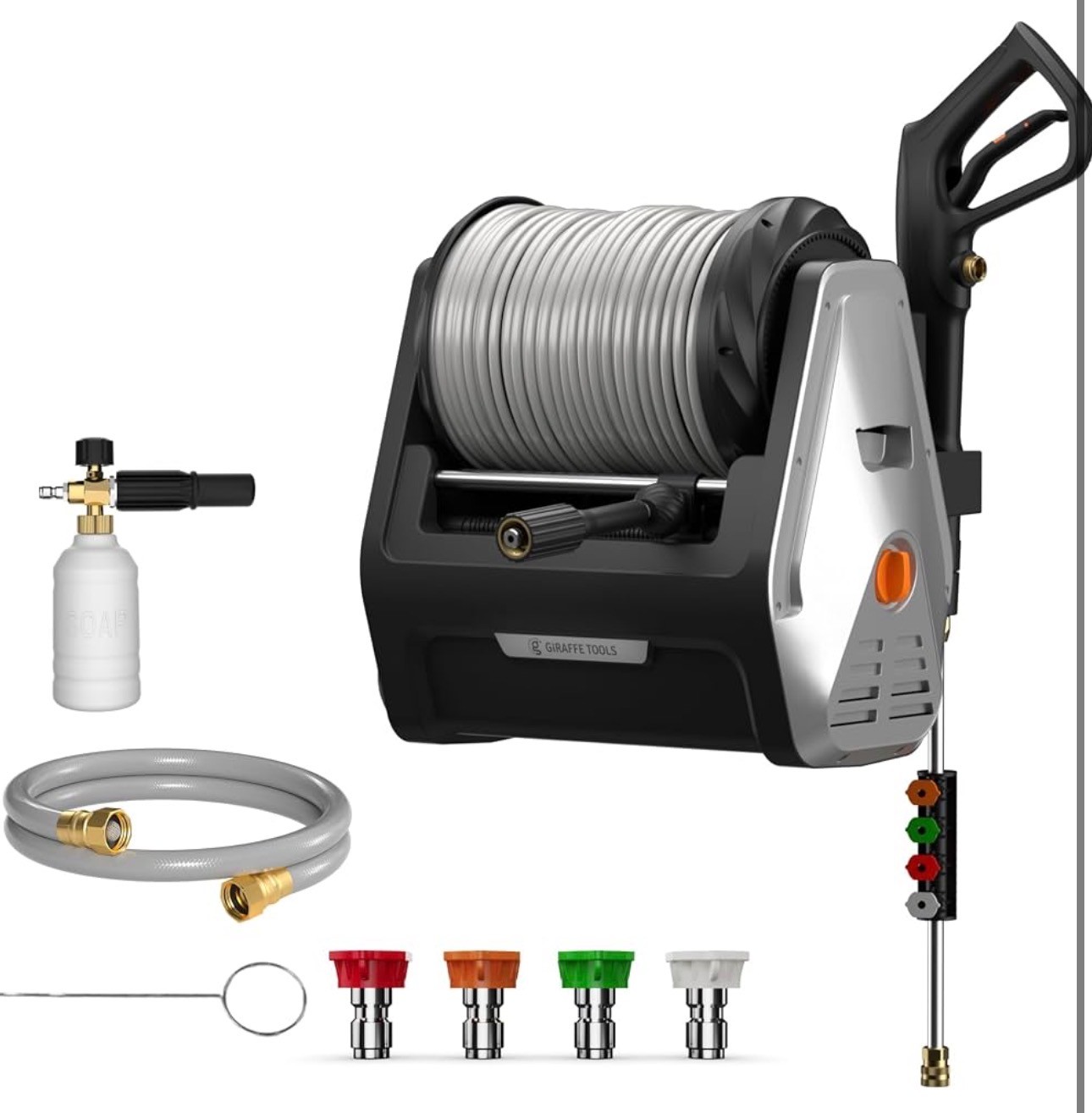 Giraffe Tools Pressure Washer Plus with Upgraded Motor 2900 PSI - photo 4