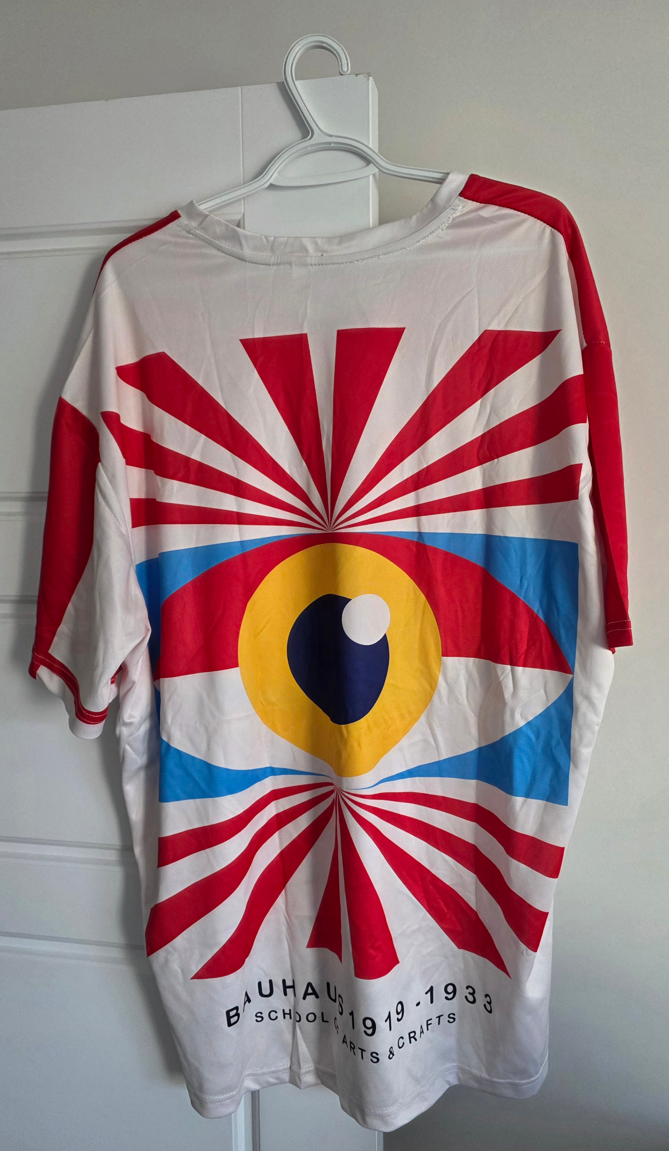 "BAUHAUS"-"School of Arts/Crafts Oversized Mesh Jersey-Unisex - photo 4