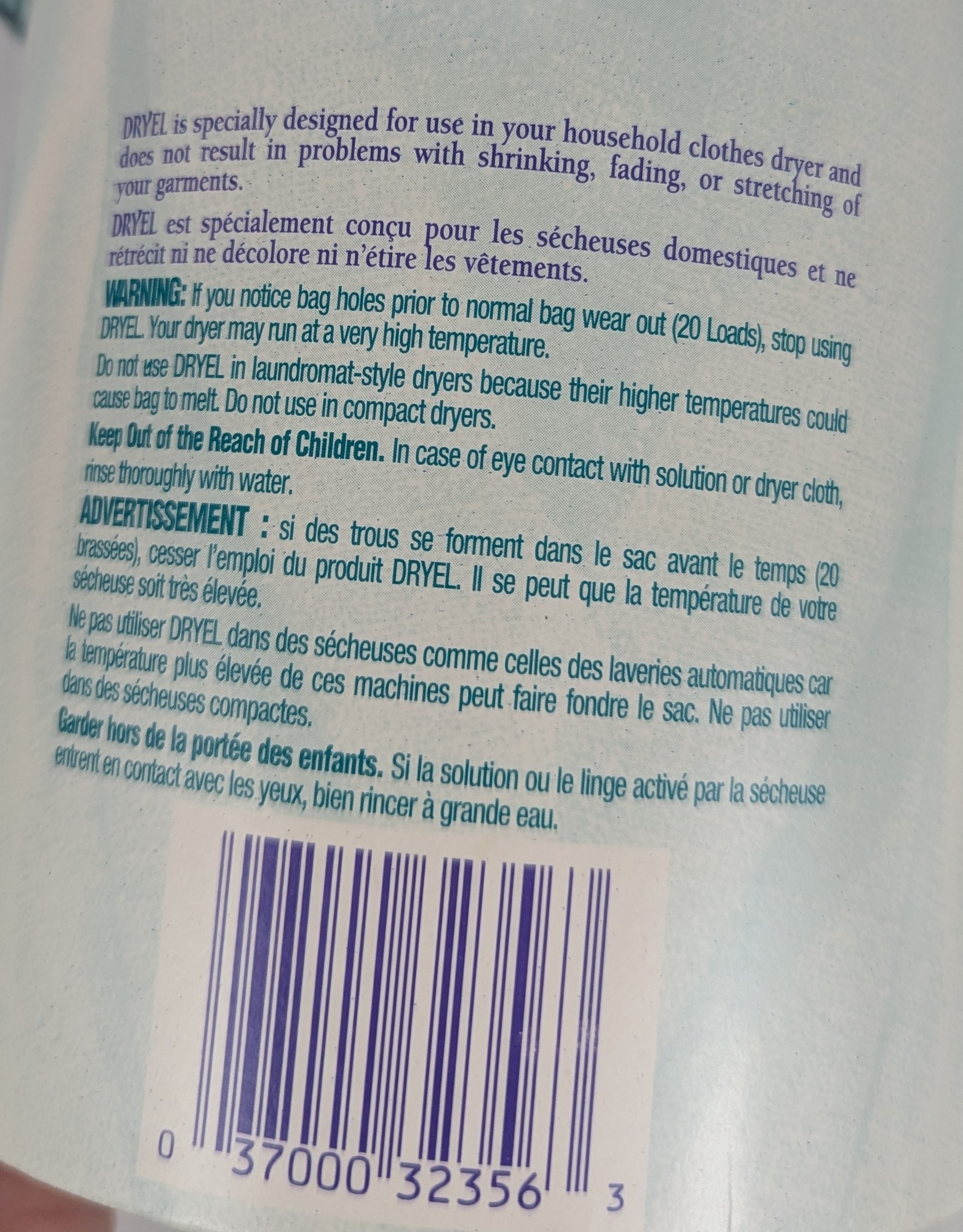 Dryel At Home Dry Cleaning Starter Kit 4 Loads 16 Garments Clean - photo 4