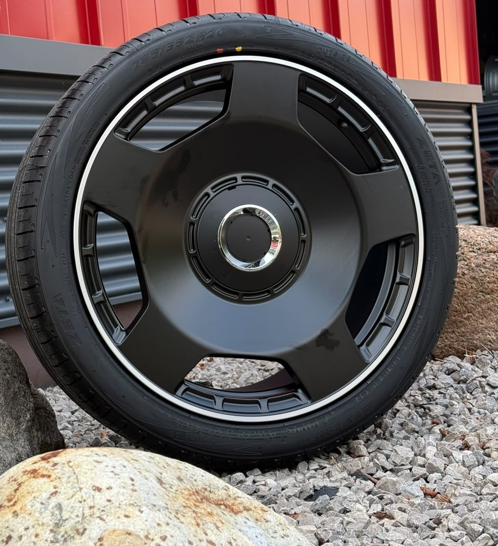 NEW 20"Merc S Class/CL/Maybach style staggered(5x112)+Zeta tires - photo 2