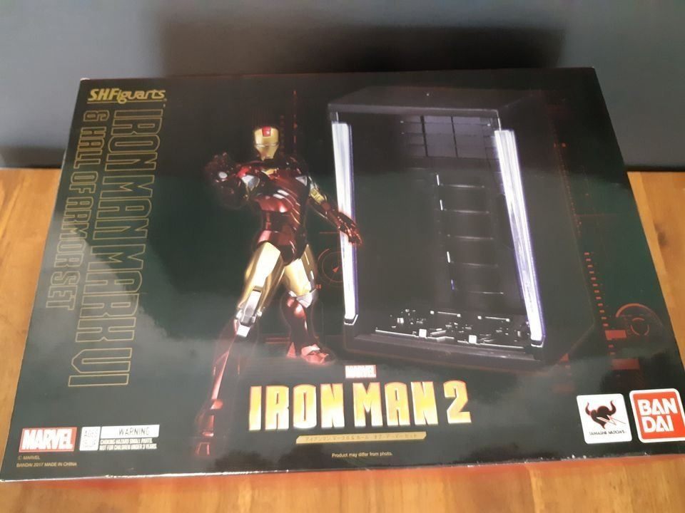S.H.Figuarts - Iron Man 2 - Iron Man Mark VI & Hall of Armor Set - photo 2