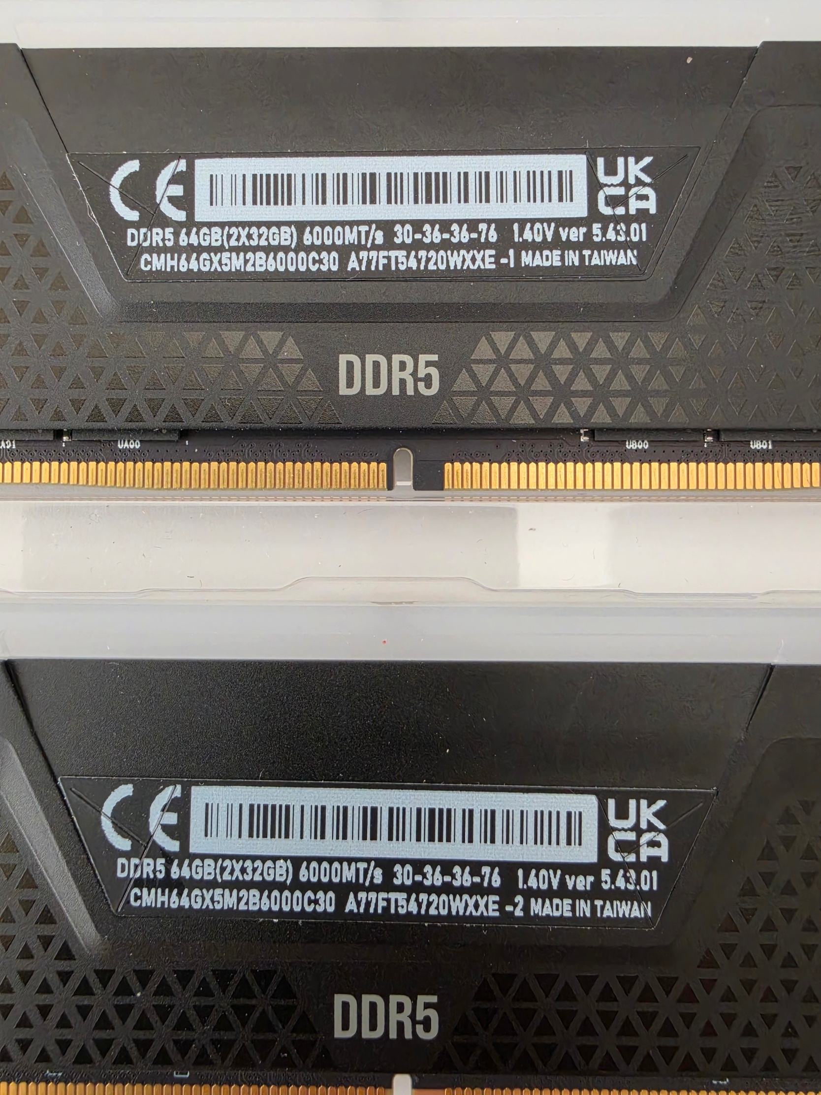 CORSAIR Vengeance RGB DDR5 RAM 64GB (2x32GB) Up to 6400MHz - photo 2