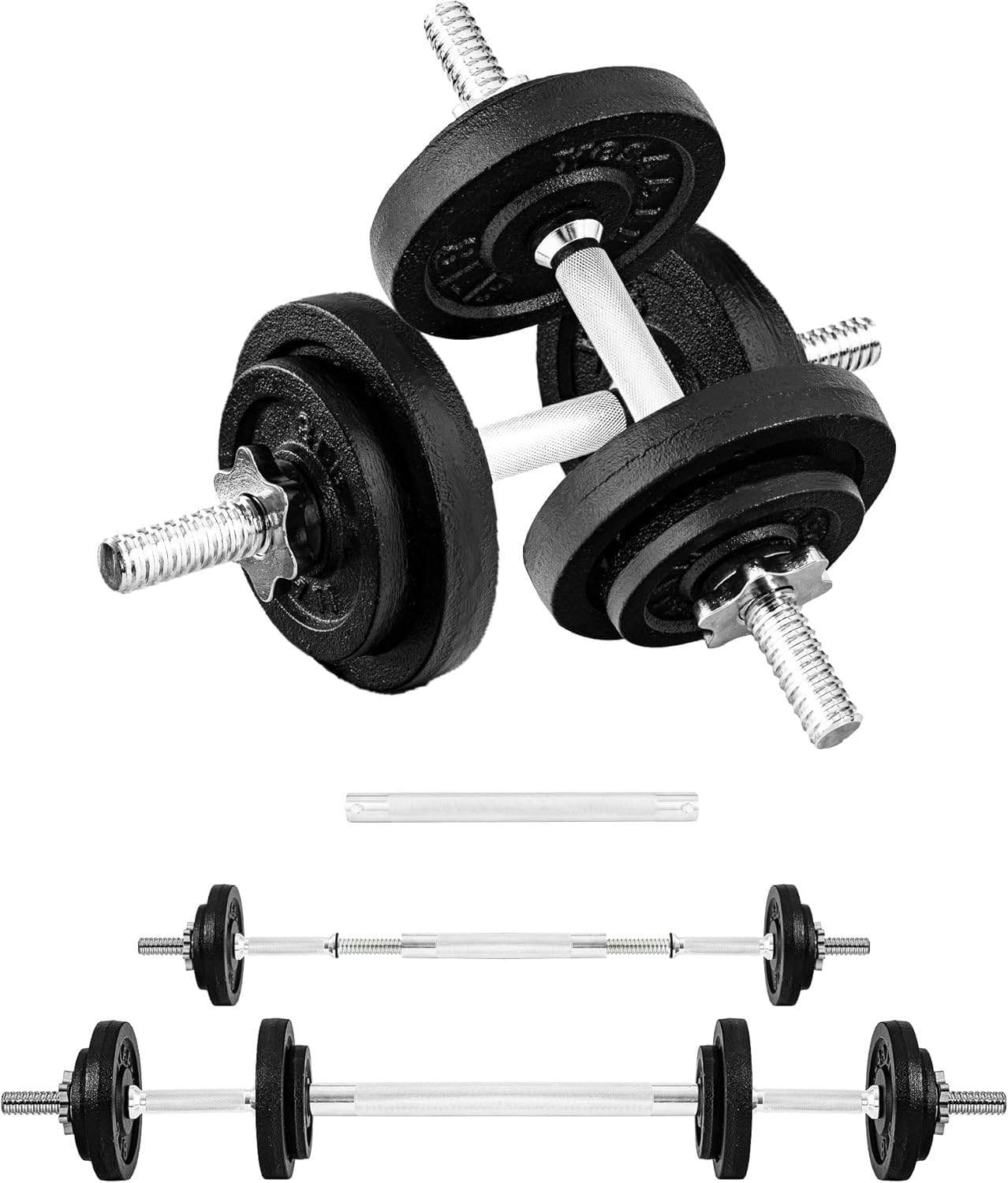 Yes4All Adjustable Dumbbell – 50 lbs + Connector - photo 3