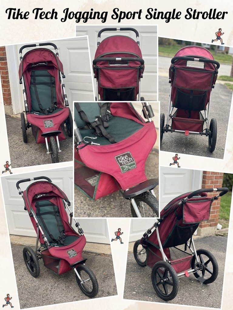 Tike Tech Jogging Sport Single Stroller