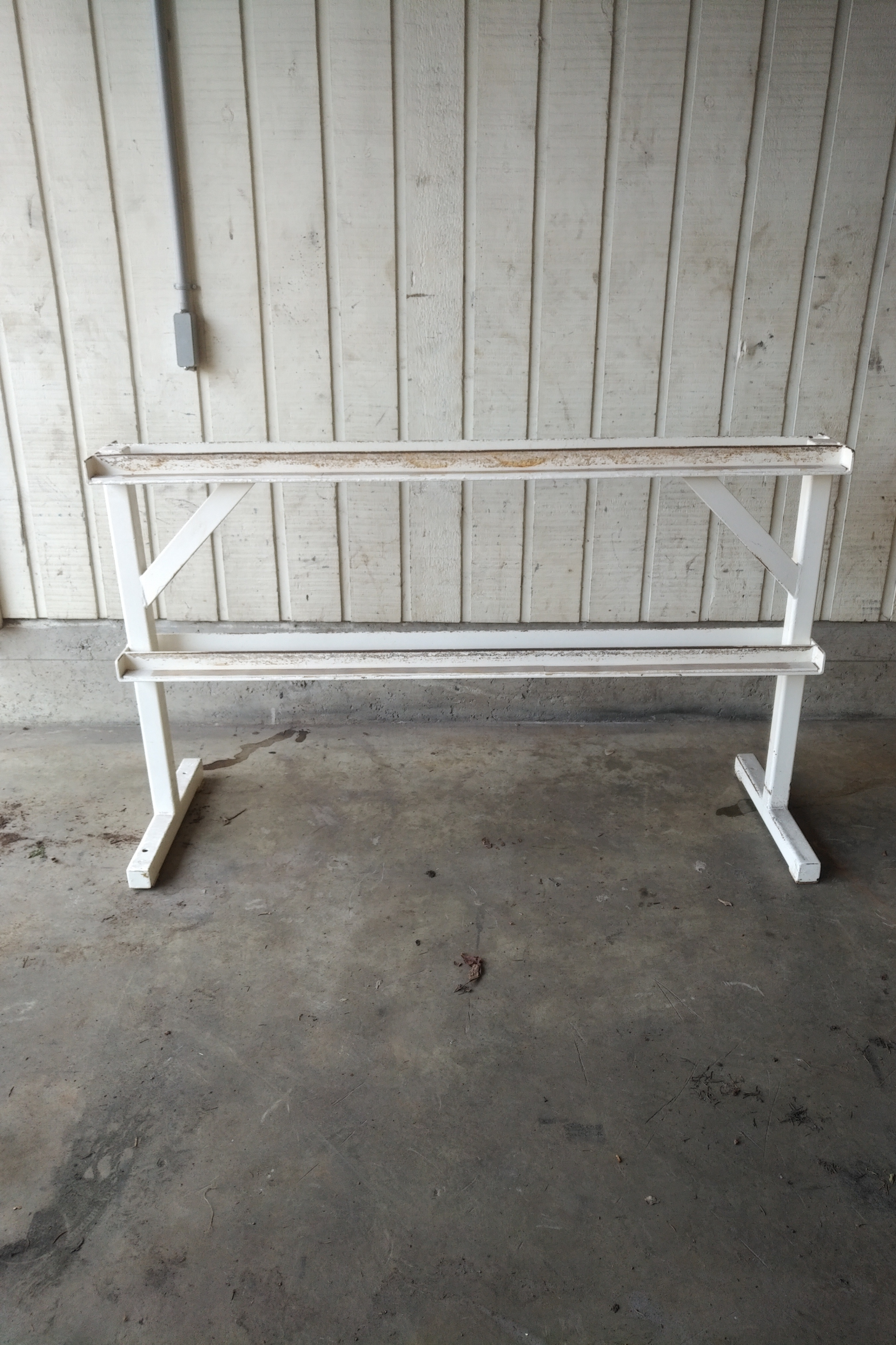 weight White Dumbbell Rack