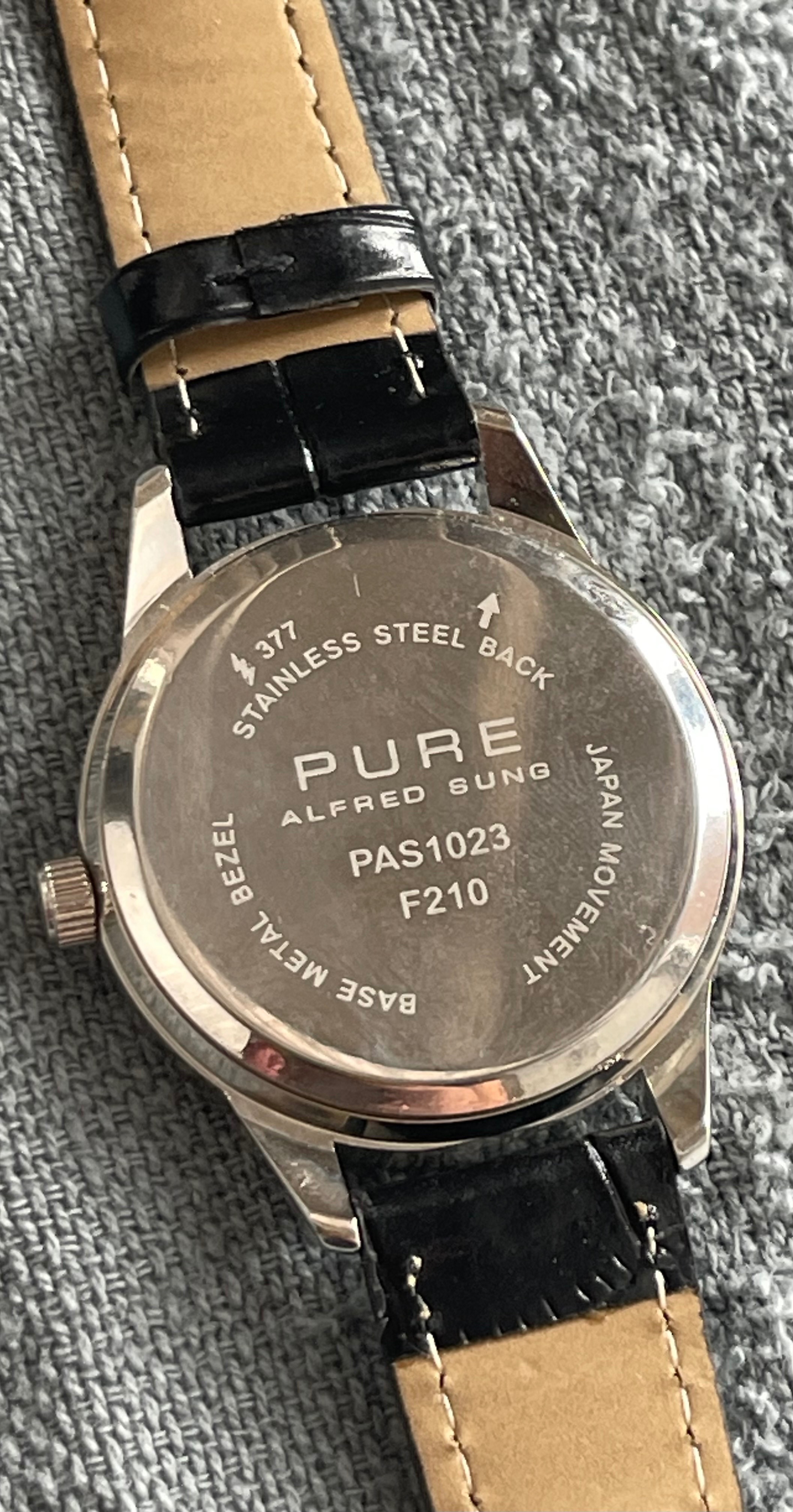 PURE Alfred Sung Rhinestone Watch (Needs Battery) - photo 4