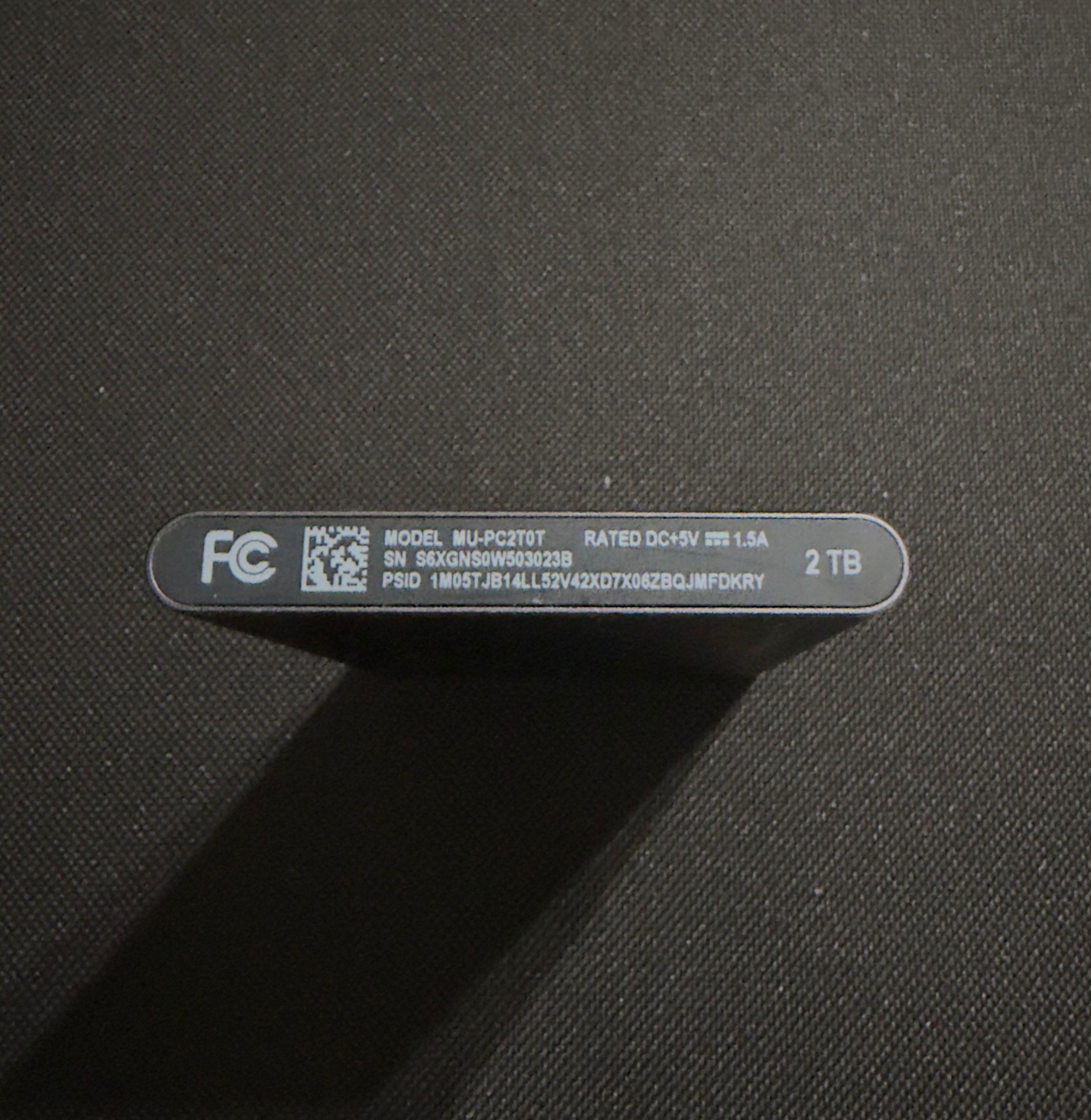 Samsung T7 Portable SSD 2TB — 100% Health - photo 3
