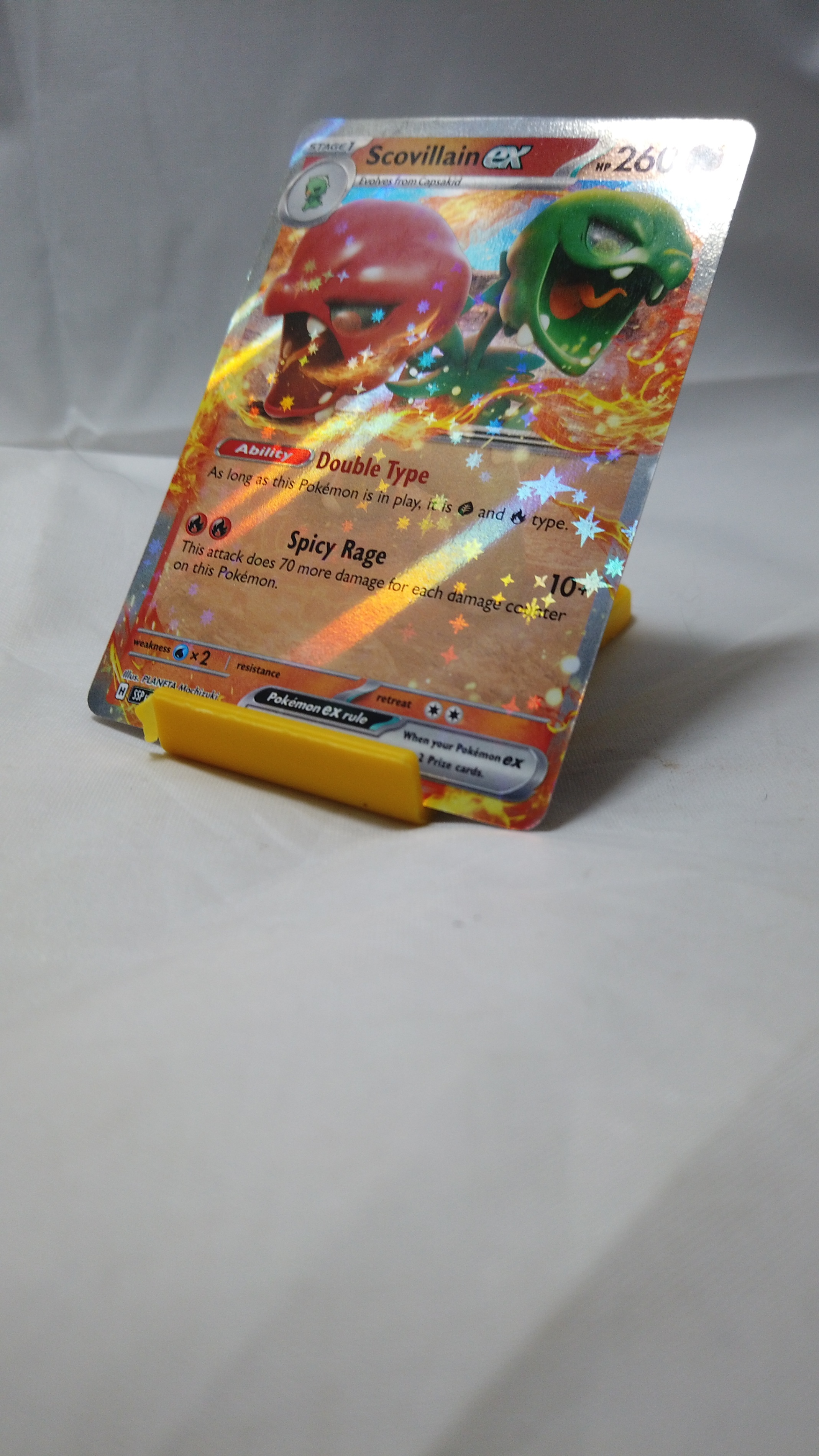 Pokemon Scovillain ex 037/191 Surging Sparks Double Rare NM - photo 3