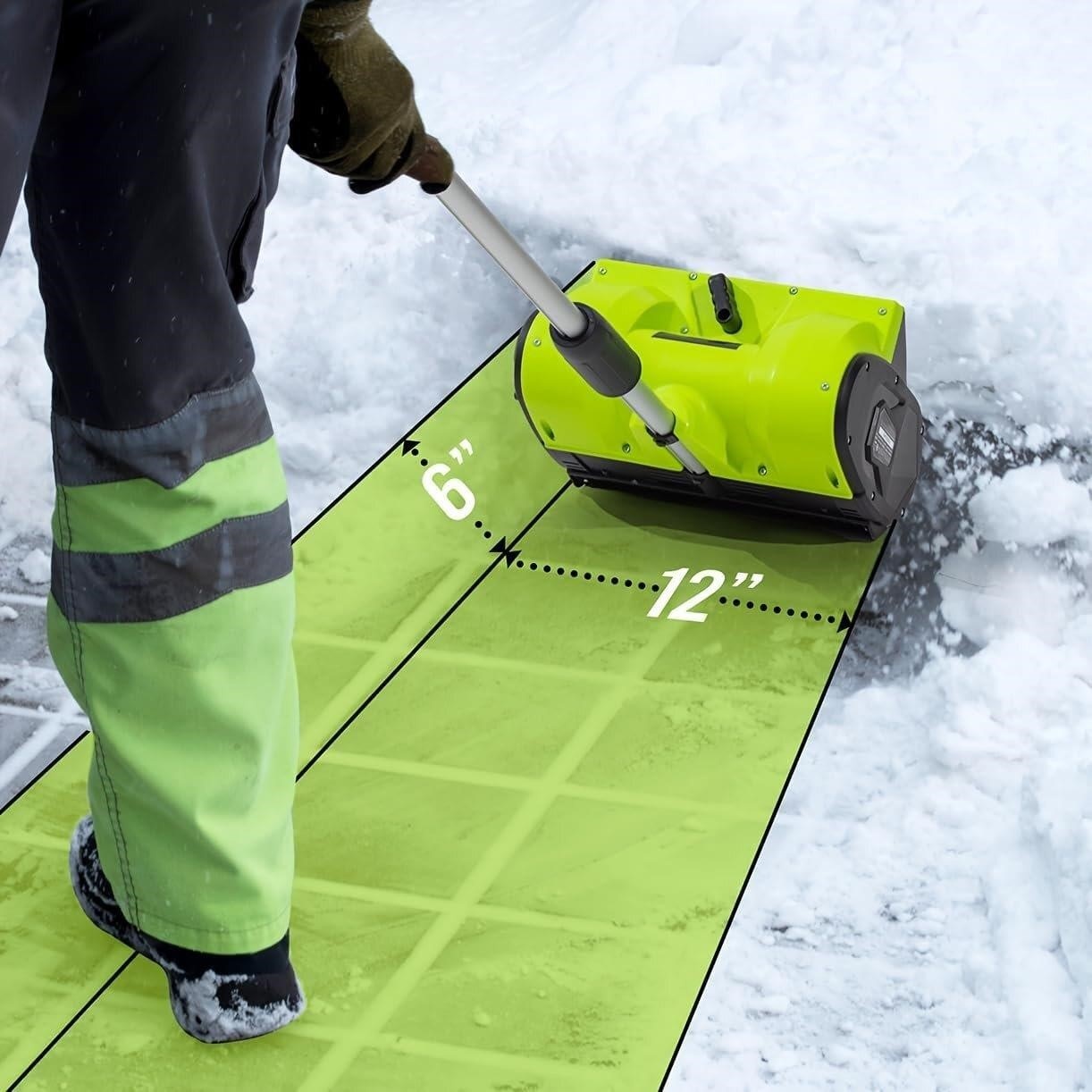 STEELITE 20V Cordless Electric Snow Blower - photo 2