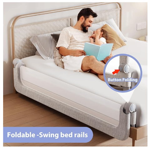 YYAMEA 78" Baby Bed Rails Guard - photo 3