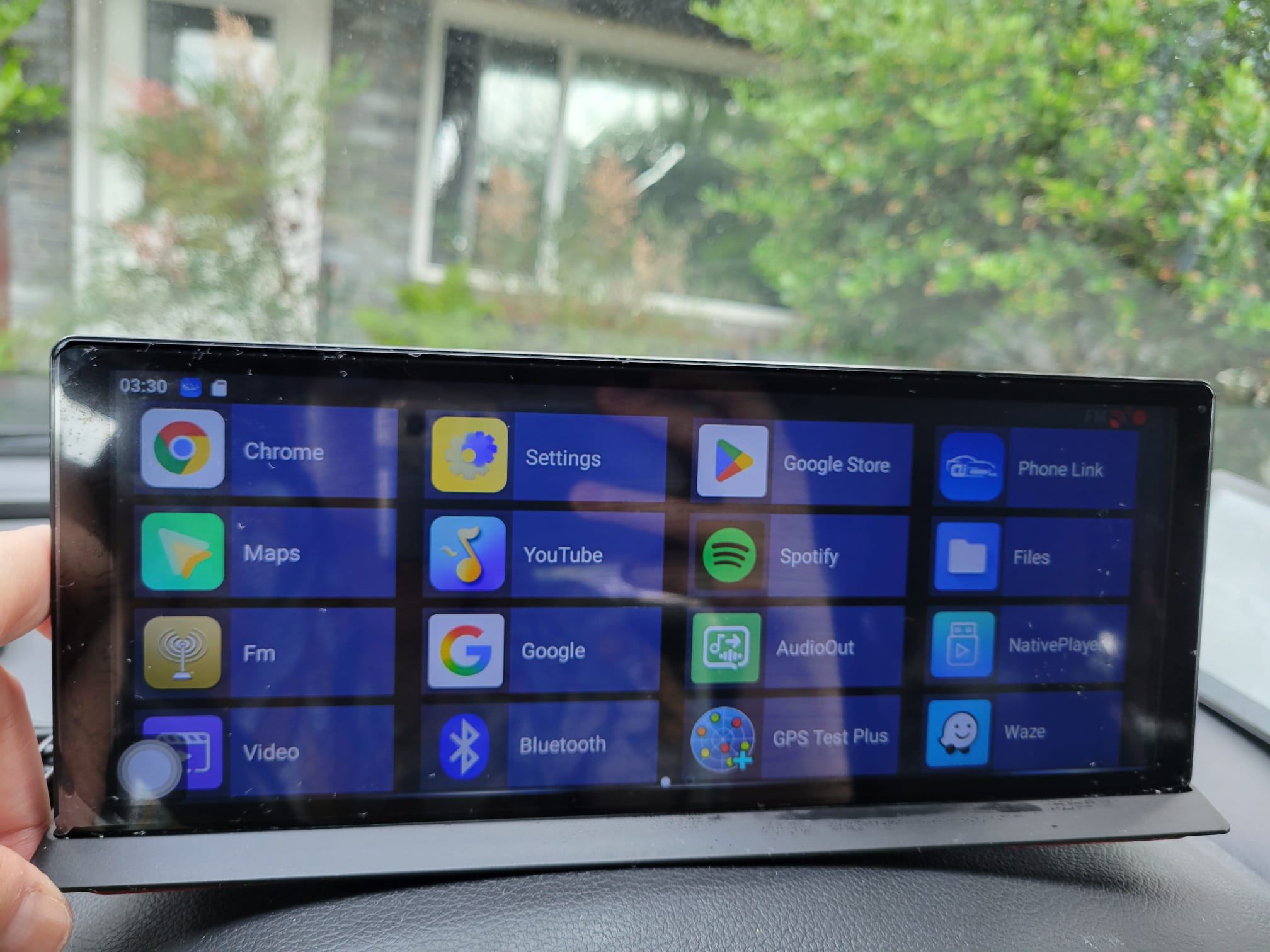 11.3" Android Auto / Apple CarPlay Smart Screen GPS Dash Cam