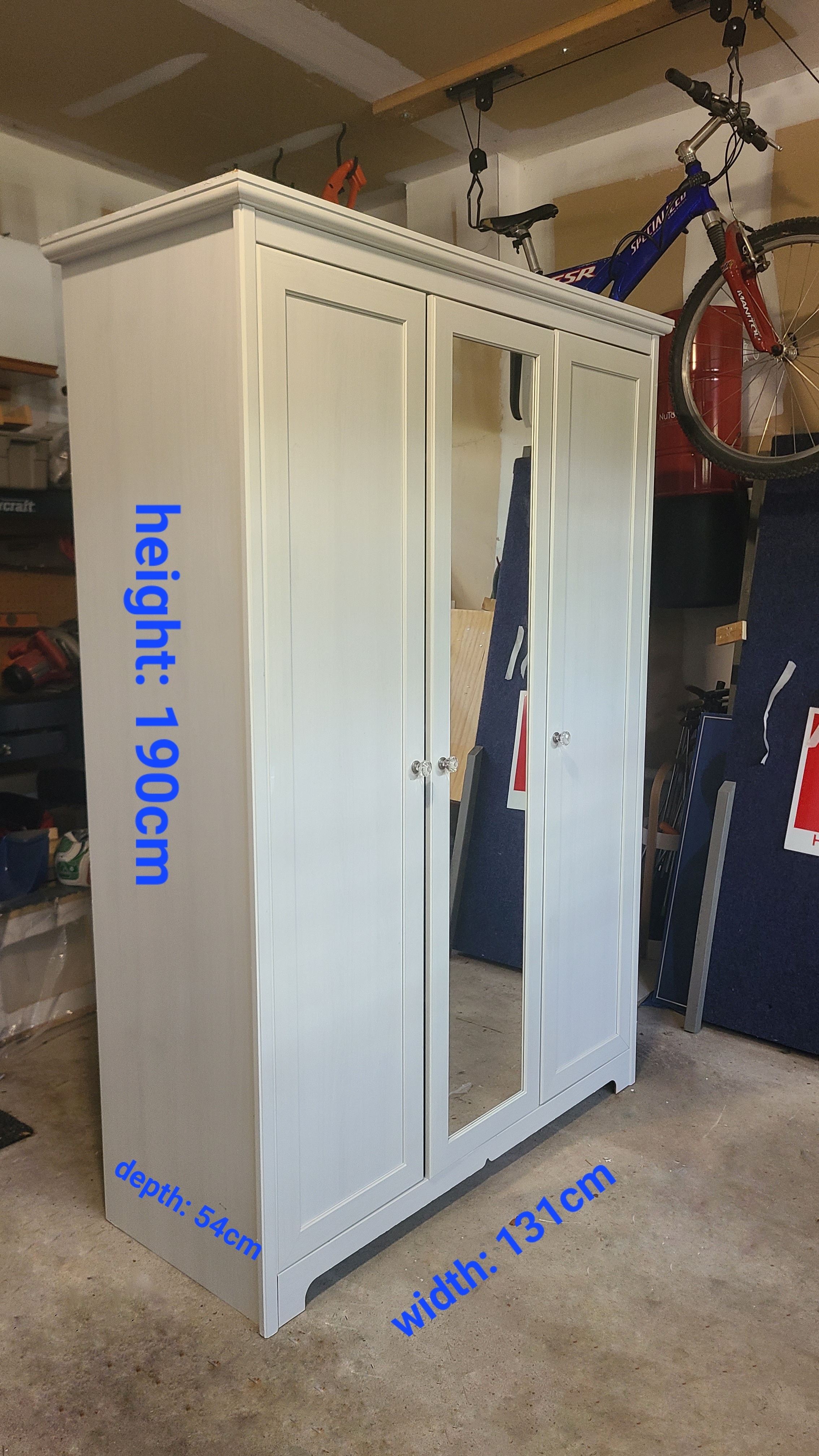 IKEA Aspelund white wardrobe - photo 2