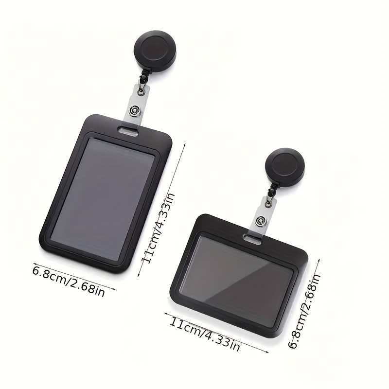 Card Holder w/ Retractable Buckle - School Bus/ Work IDs - photo 2