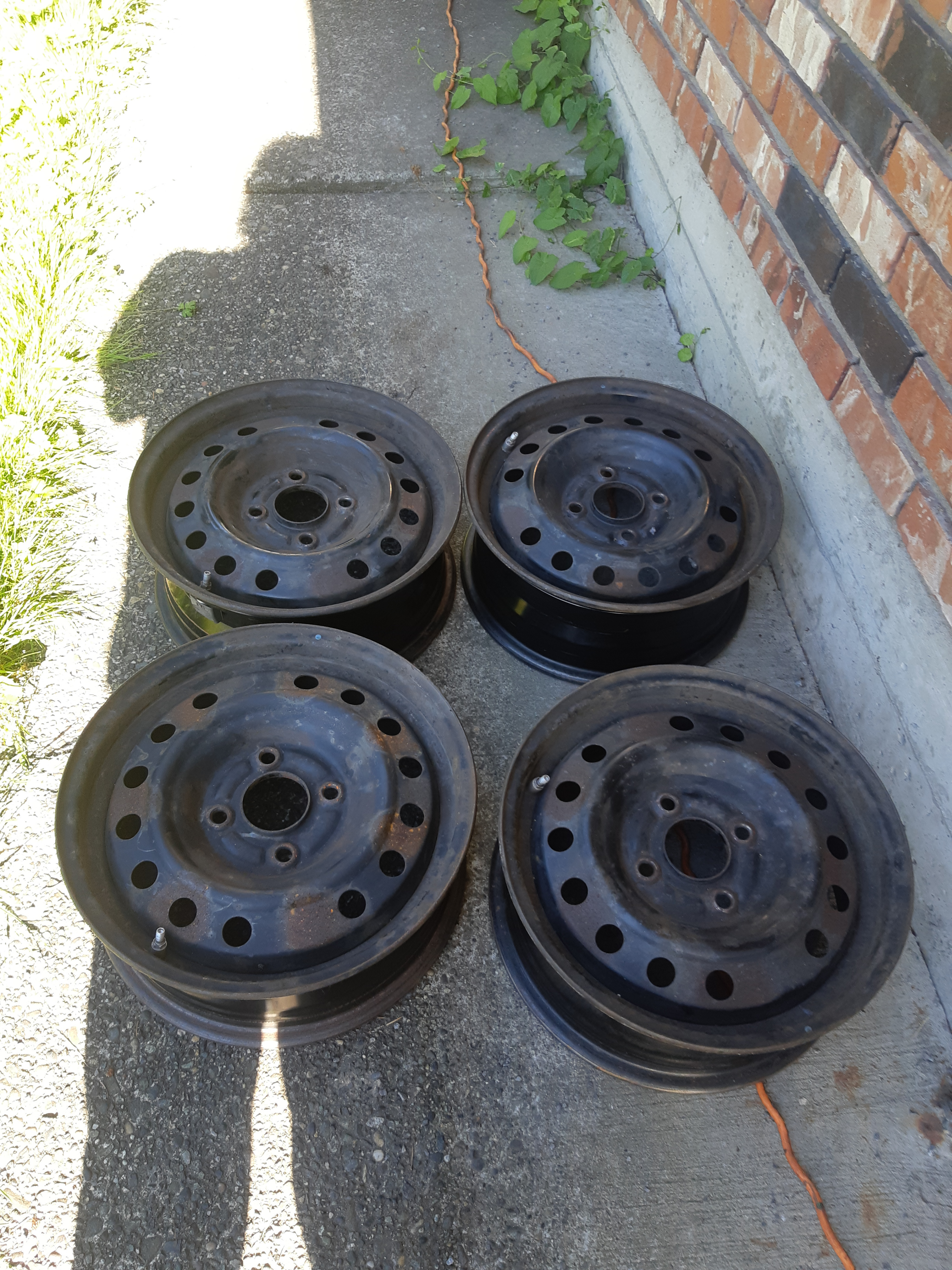 Steel Rims 6" x 16" 4 x 110mm