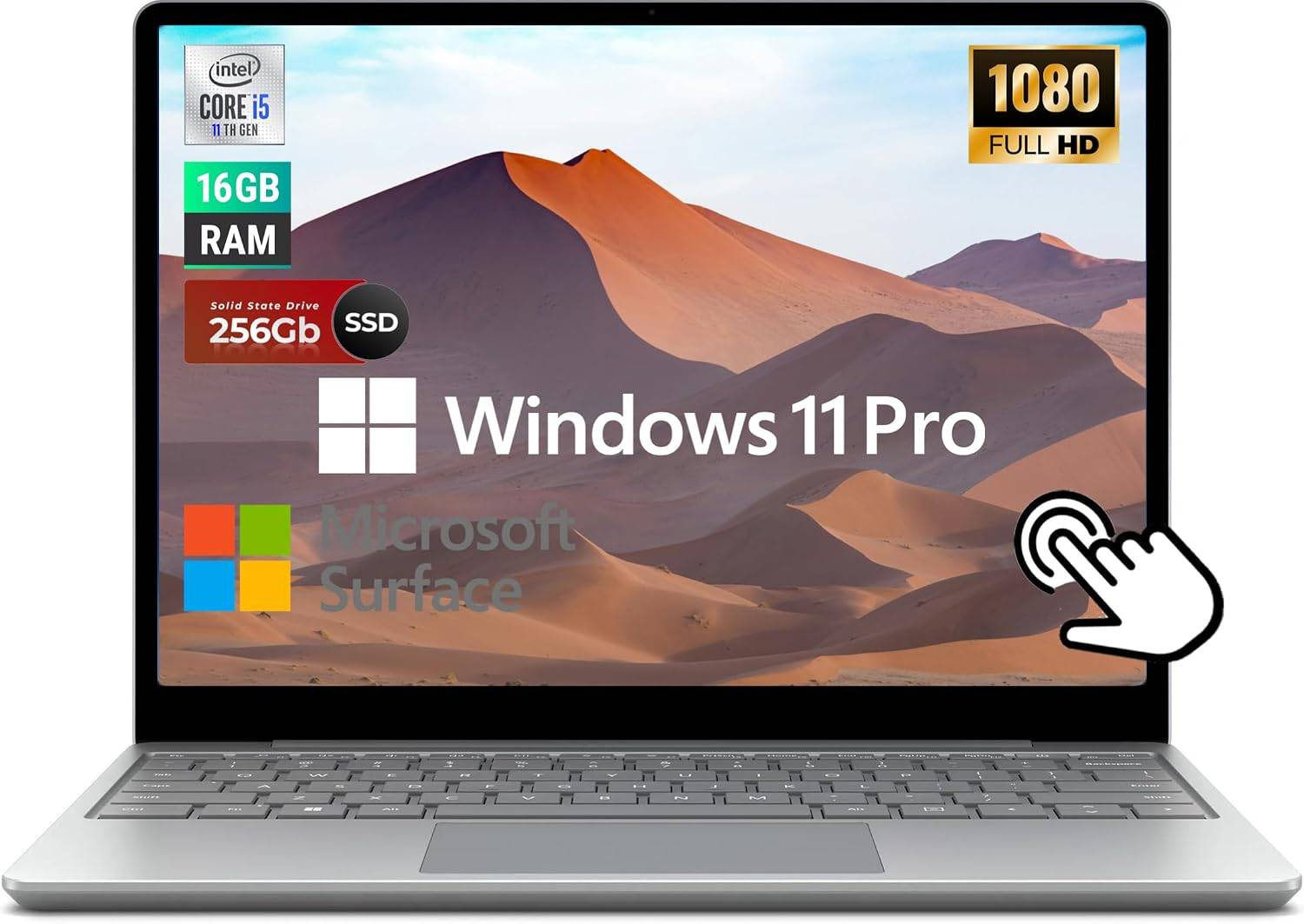 Microsoft Surface Laptop Go 2 16GB RAM 256GB SSD Touch Win11P
