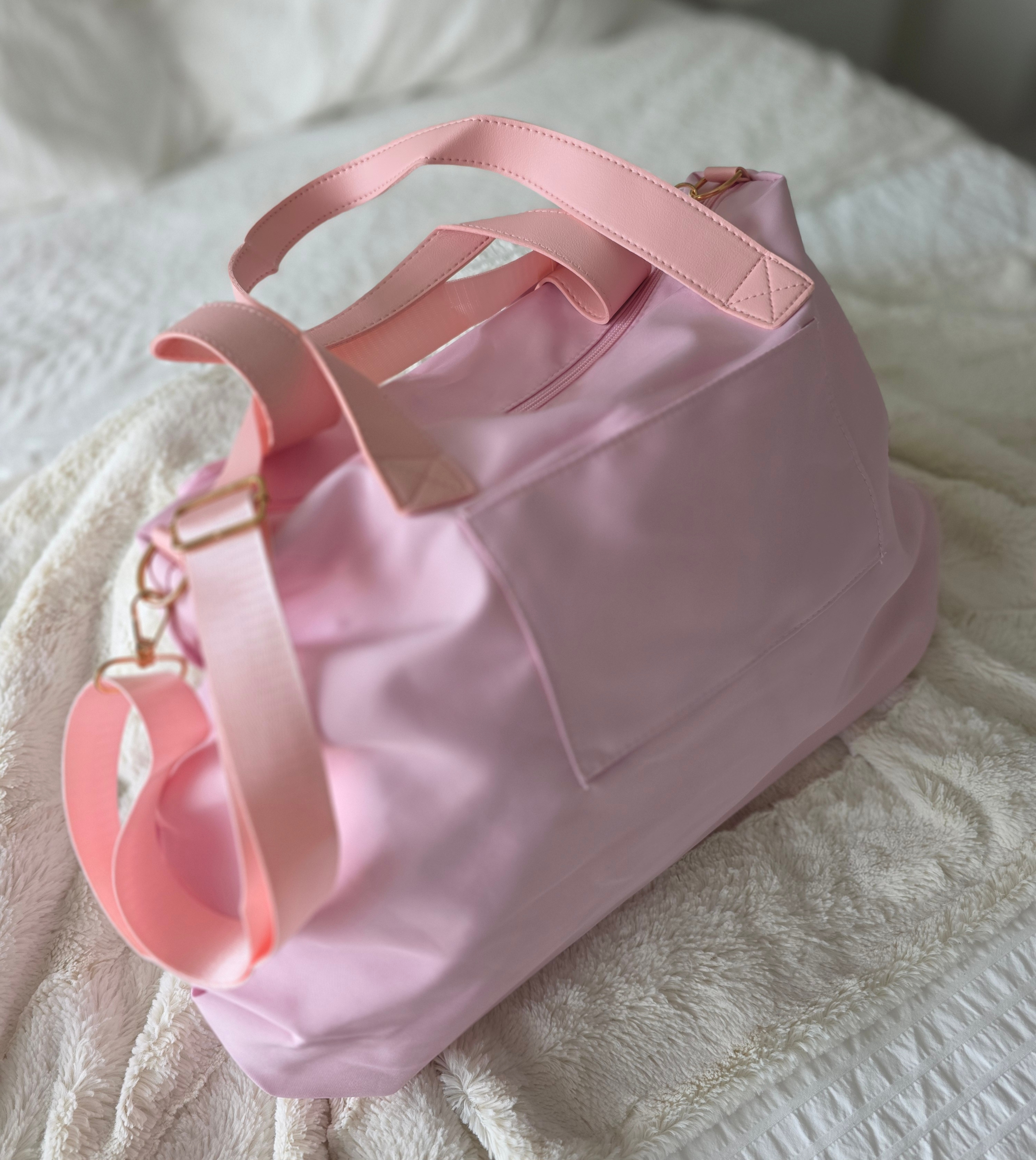 Hello Kitty-Pink-(Pink Eyes/Bow)-Gym/Carry-On Bag-BRAND NEW - photo 2