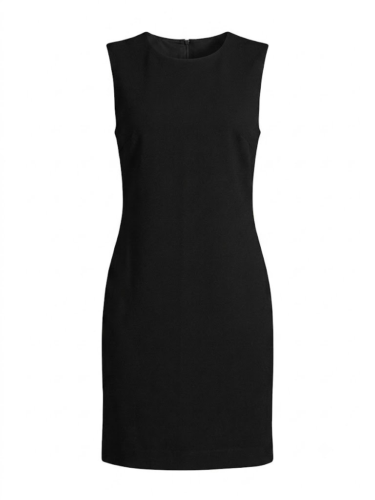 9 & Co. Black and Gray Tweed Panel Sleeveless Sheath Dress 8 - photo 2