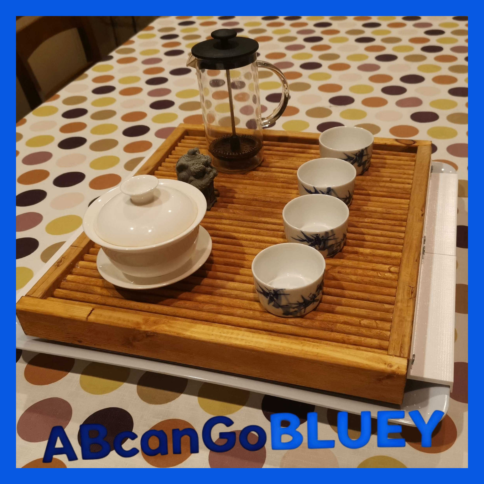 Handmade Gongfu Tea Tray | Wooden Tea Table (Tray Only)