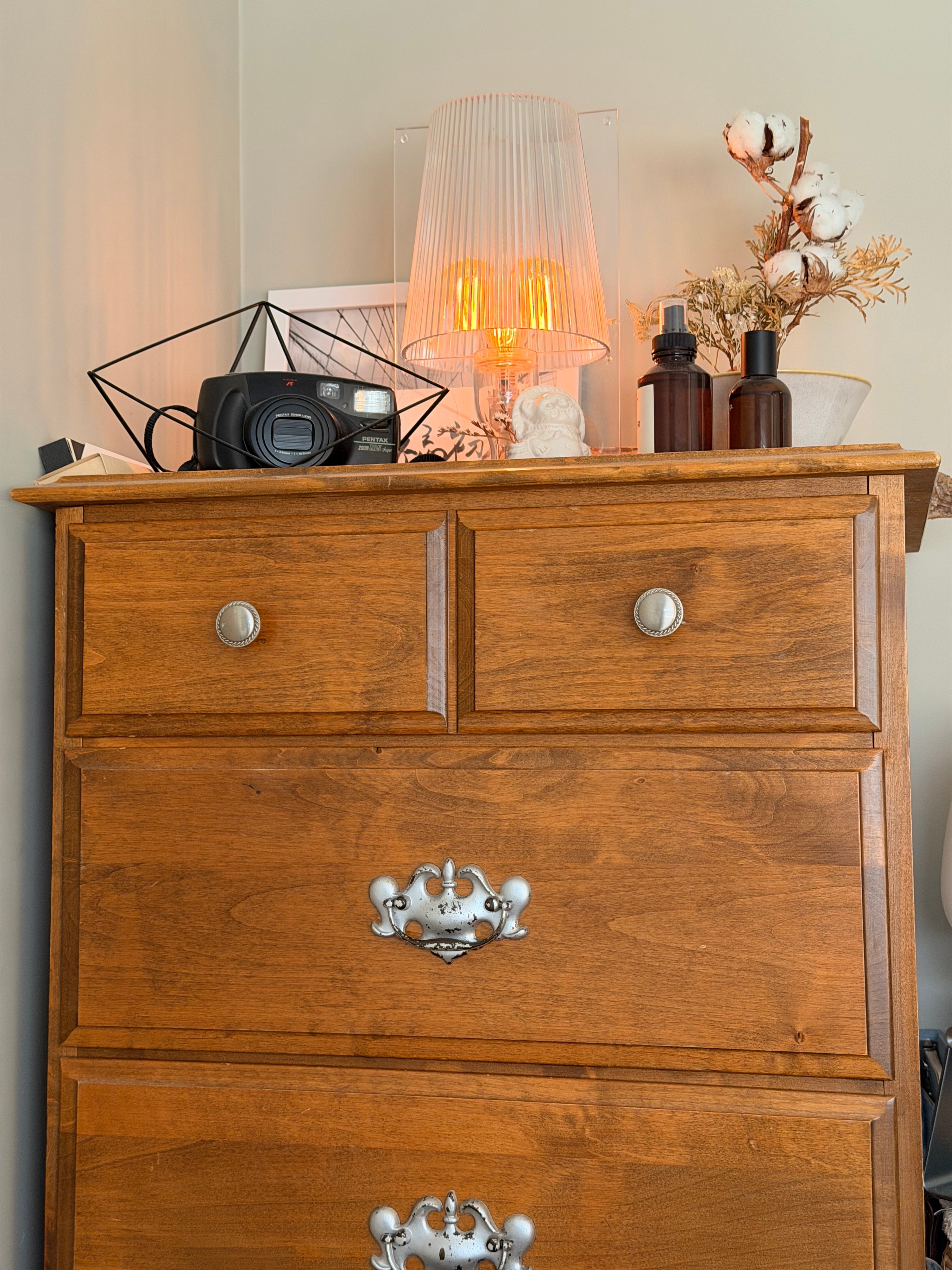 Vintage Solid Wood Chest of Drawers/Dresser - photo 2