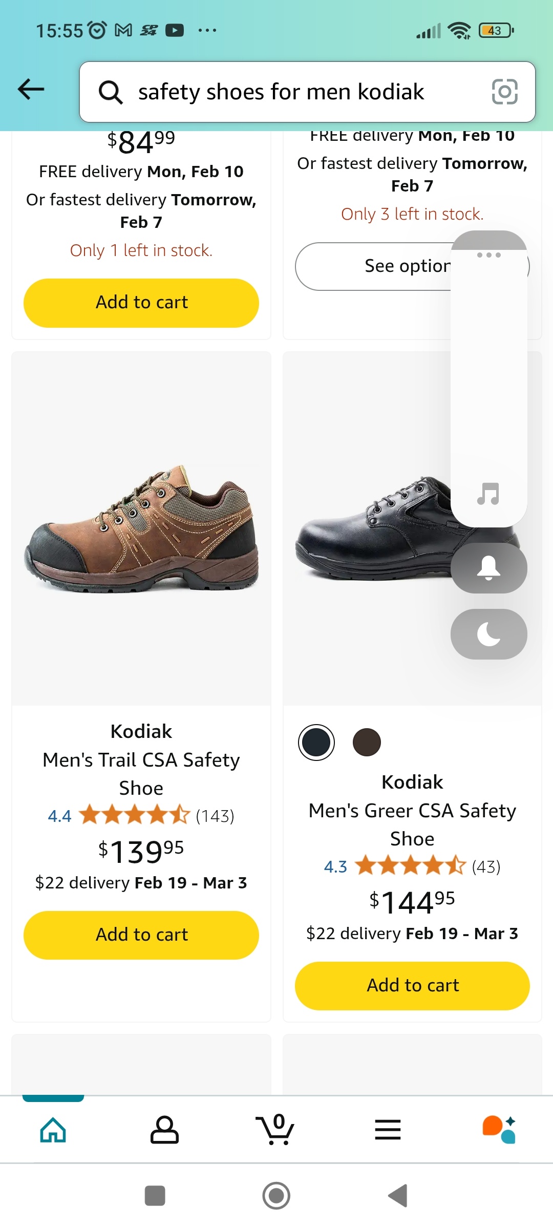 Kodiak Black Safety Shoes - photo 3