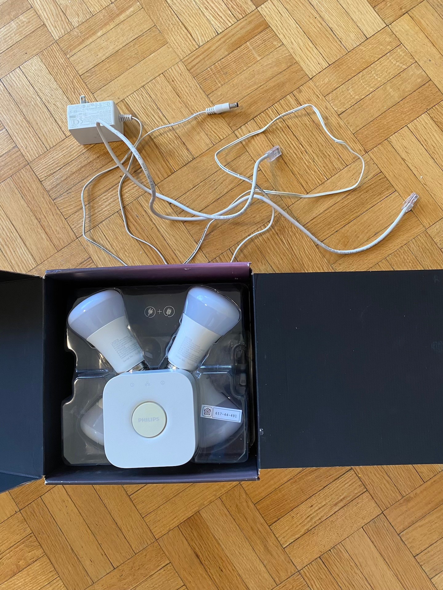 Philips Hue Starter Kit – Bridge + 4 Color Smart Bulbs - photo 2