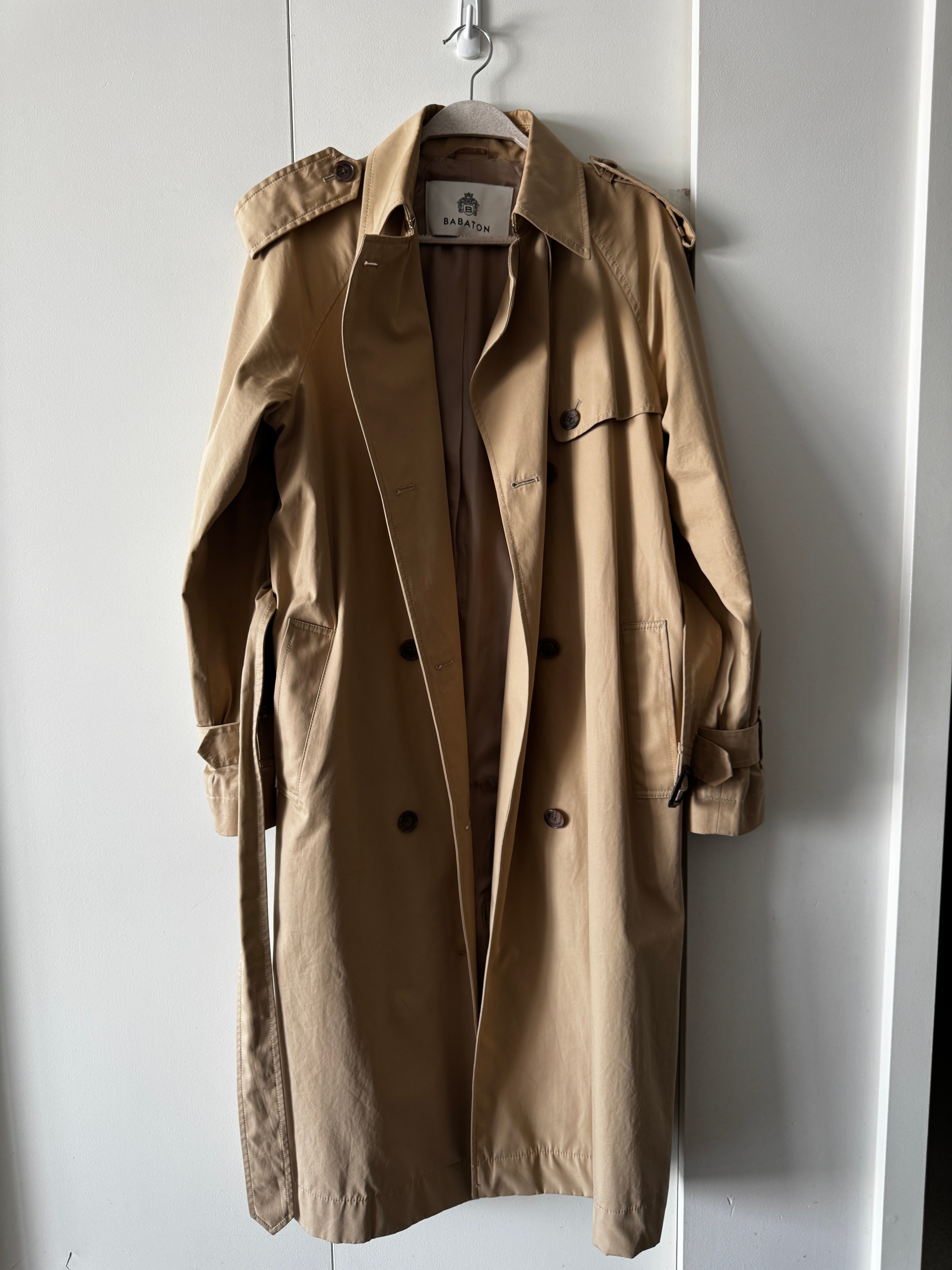 Babaton Finch Trench Coat – Size 2XS, Timeless Camel - photo 2